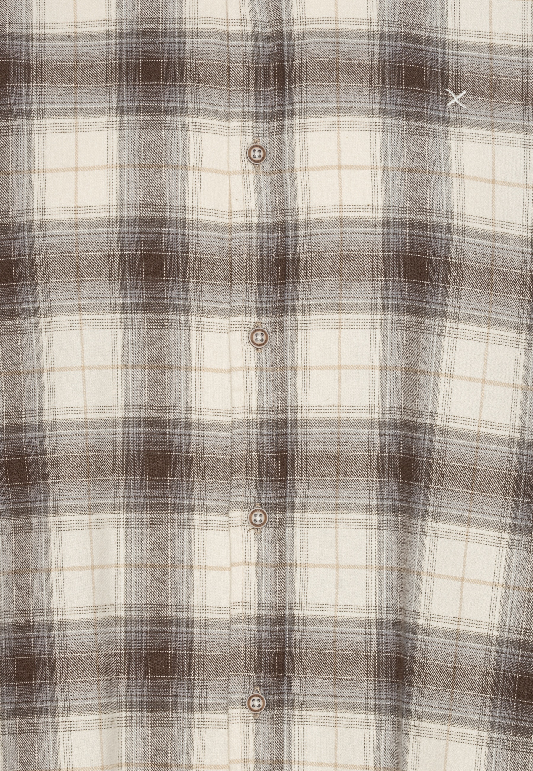 Clean Cut Copenhagen Langarm-Poloshirt »Clean Cut Copenhagen Dylan Checked Flannel Shirt« 1 Stk.