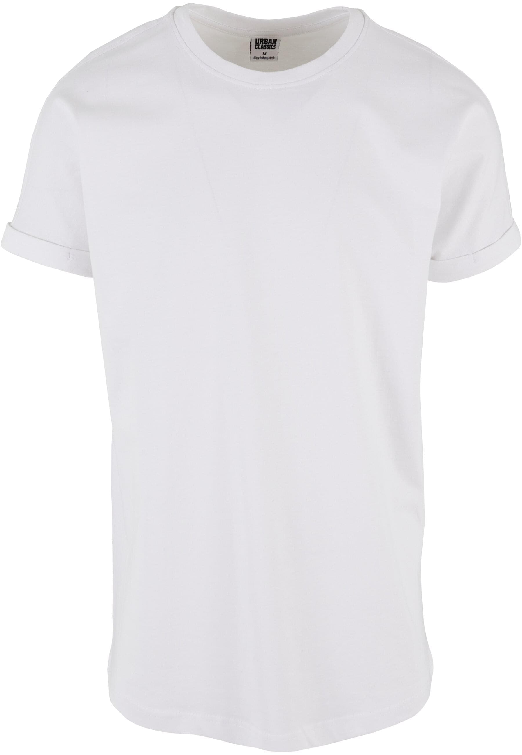 URBAN CLASSICS T-Shirt "Urban Classics Herren Long Shaped Turnup Tee" 1 Stk günstig online kaufen
