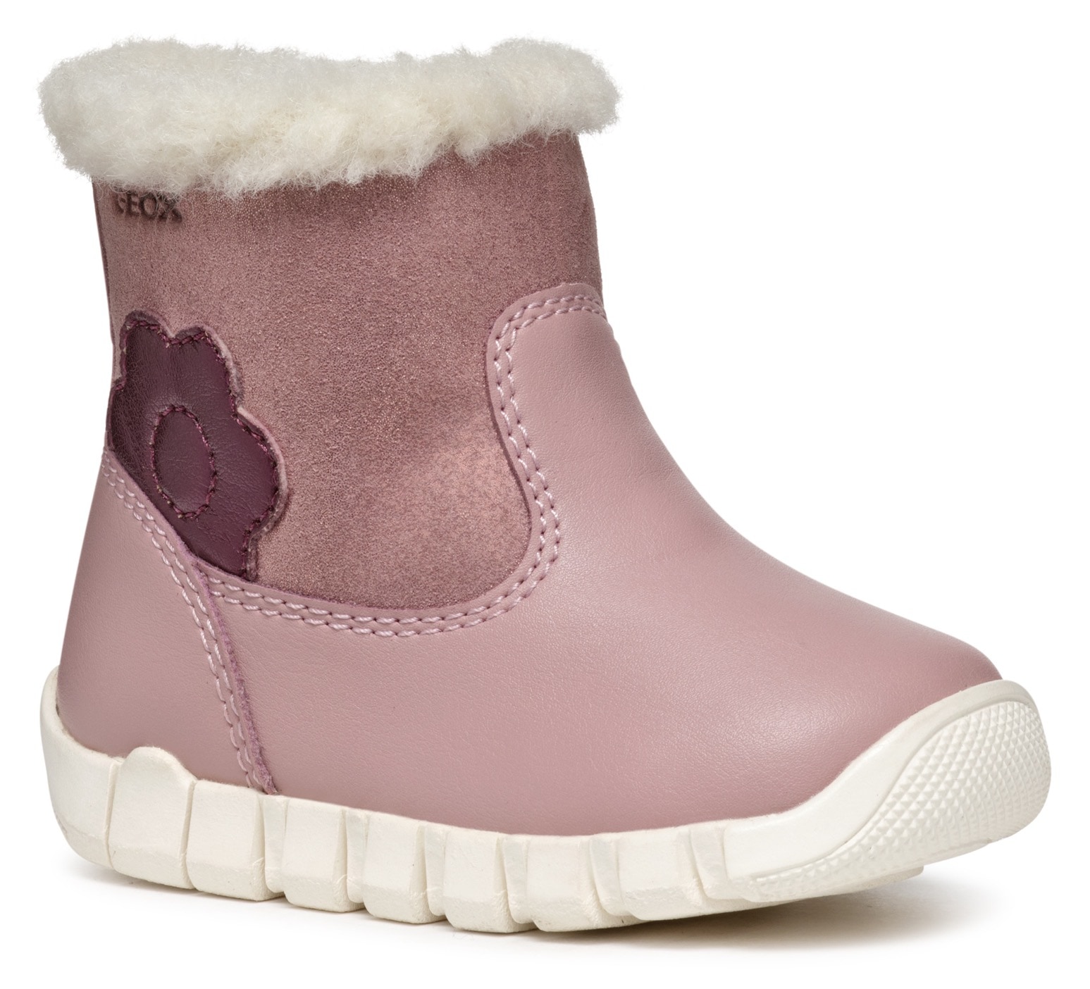 Geox Winterboots »B IUPIDOO GIRL B«, Klettstiefel, Babystiefel Winterstiefel mit Warmfutter