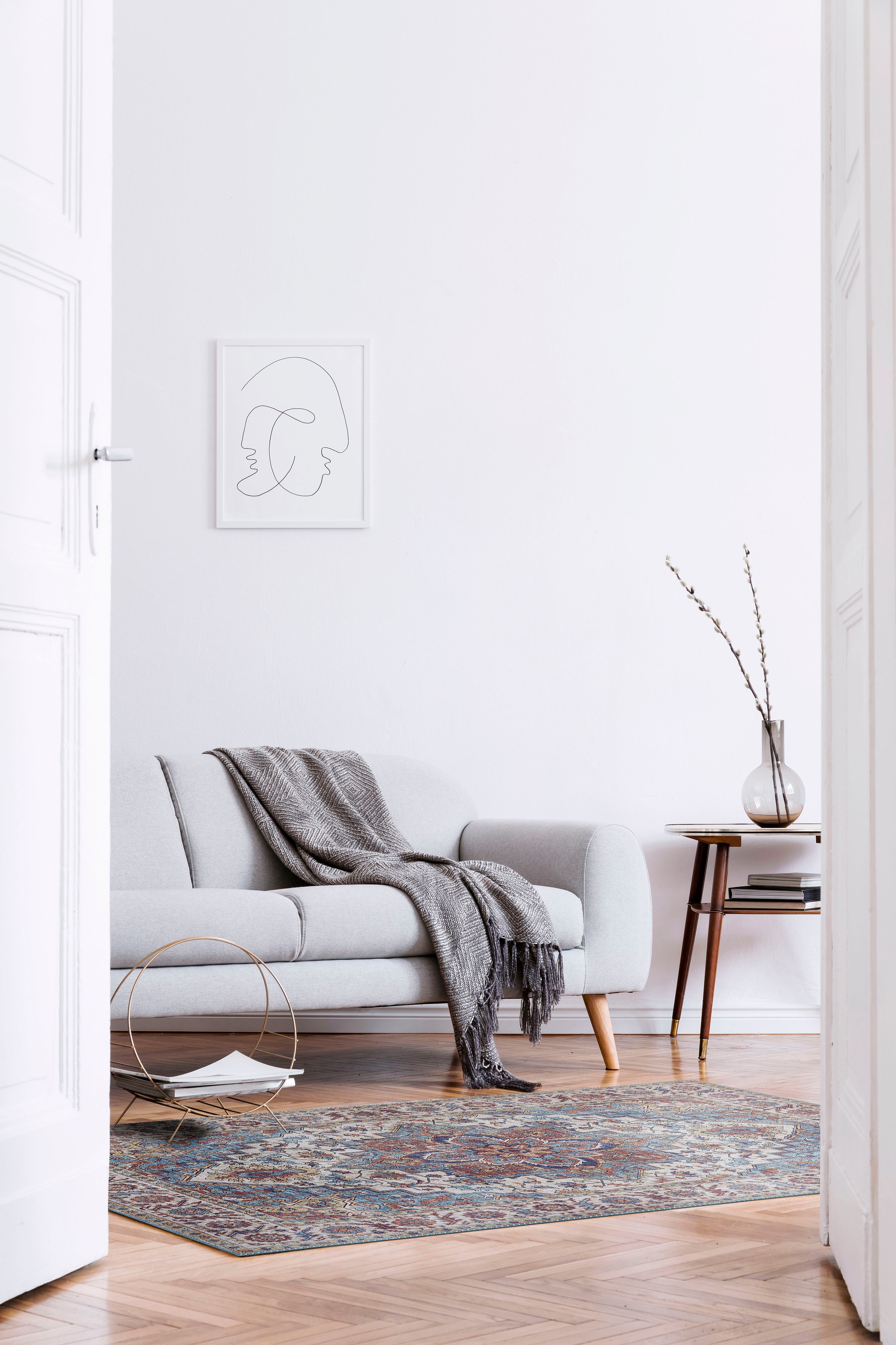 LUXOR living Teppich "Prima 3" rechteckig 7 mm Höhe Kurzflor, Orient-Optik, günstig online kaufen