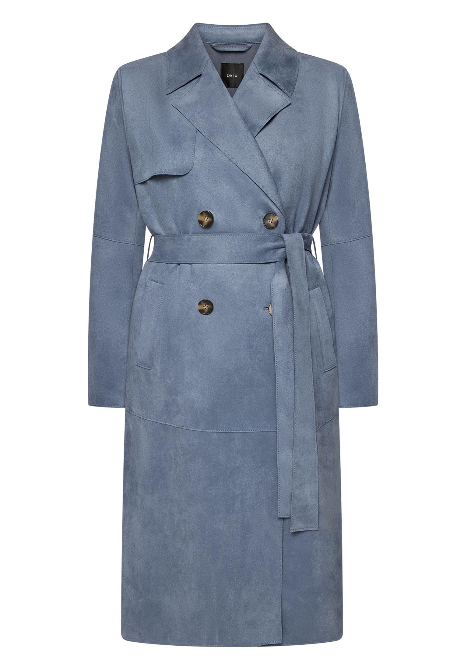 Zero Wintermantel »Damen in Lederoptik«