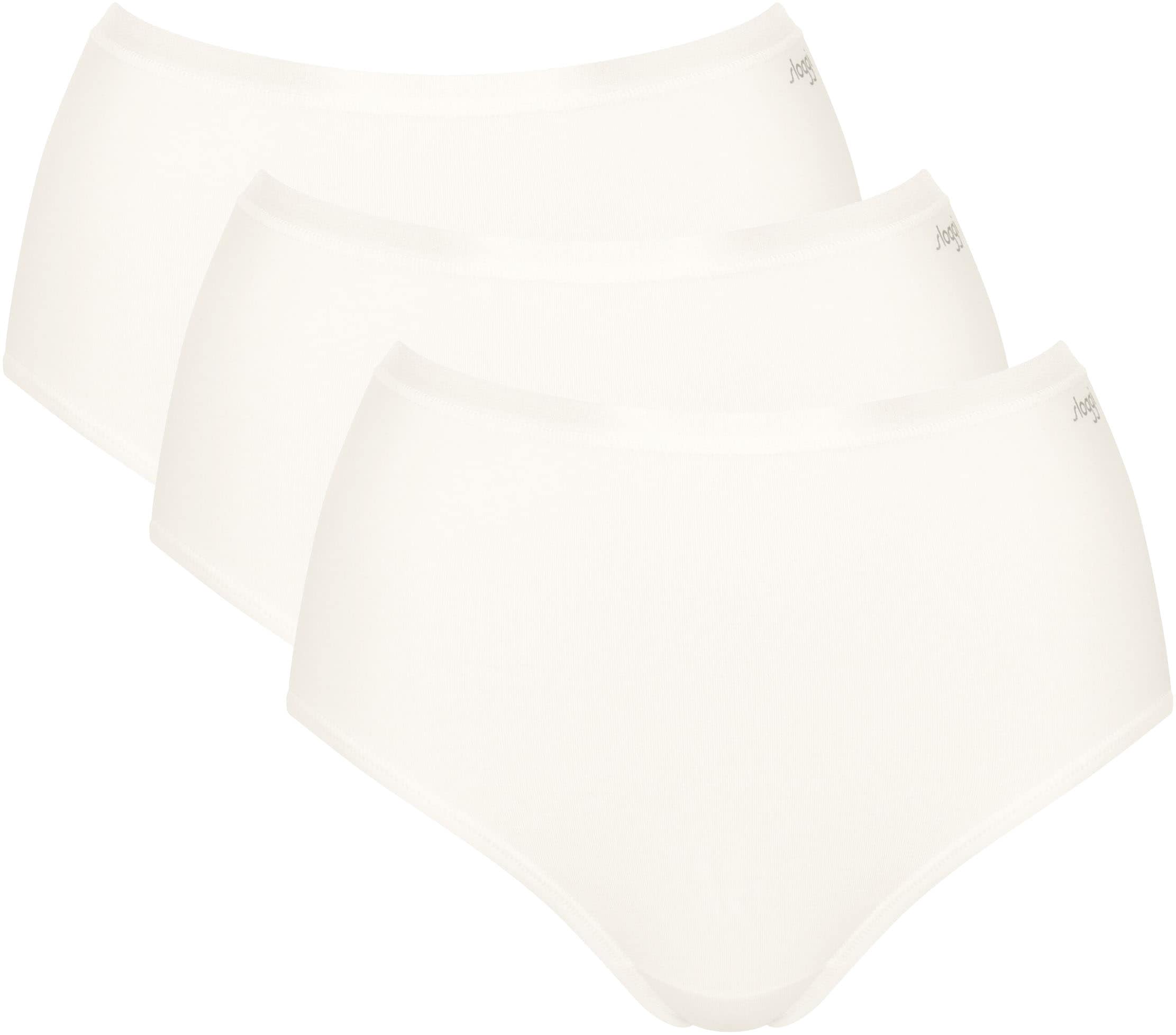 sloggi High-Waist-Slip "GO Daily Cotton" 3er Pack, Glanz-Effekt Details, ho günstig online kaufen