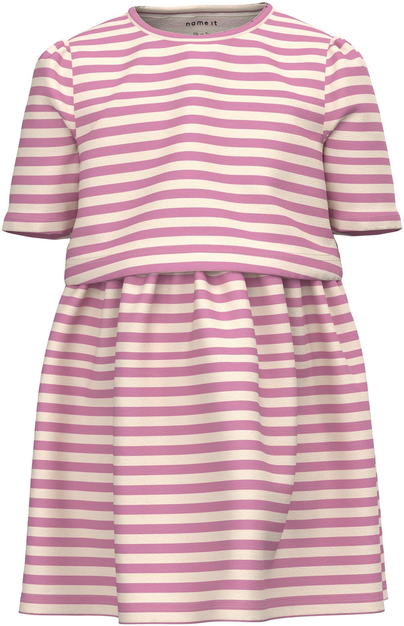 [Nur Sonderverkauf verfügbar] URBAN CLASSICS Jerseykleid »Damen Dress«, kaufen tlg.) Valance (1 Tee | BAUR Girls