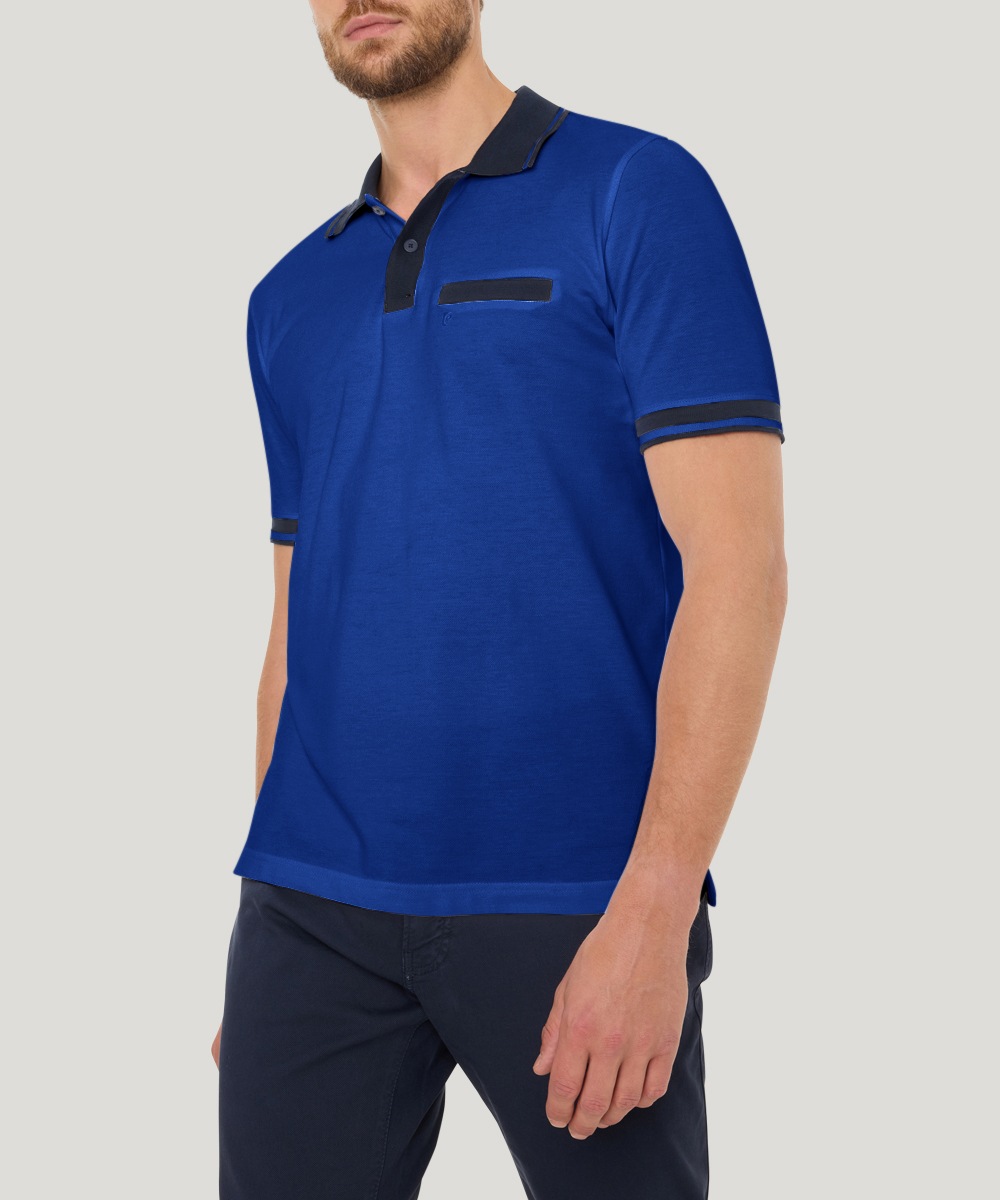 Pierre Cardin Poloshirt »Poloshirt KN«, mit Brusttasche