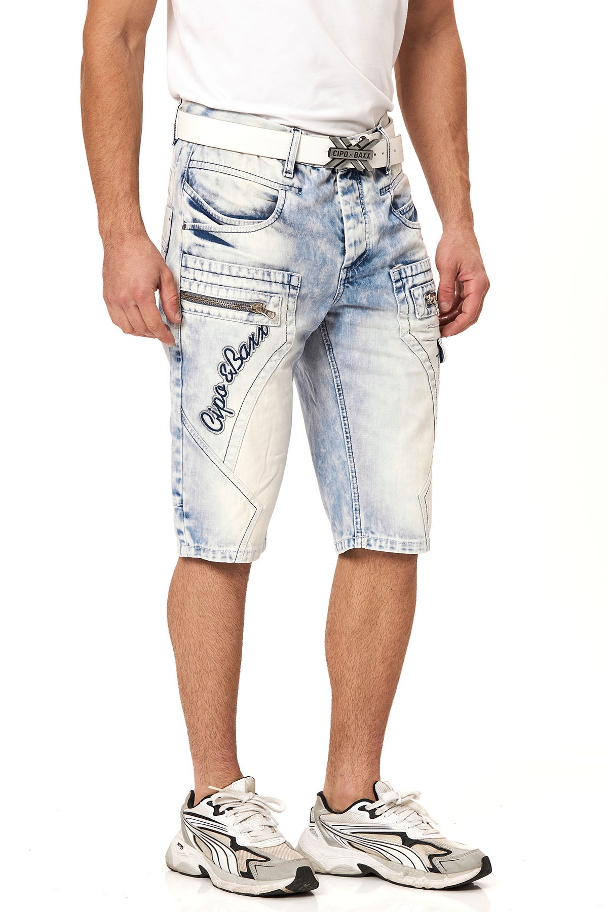 Thumbnail - Cipo & Baxx Jeansbermudas Baumwolle, regular fit