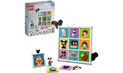 Konstruktionsspielsteine »100 Jahre Disney Zeichentrickikonen (43221), LEGO® Disney«,...