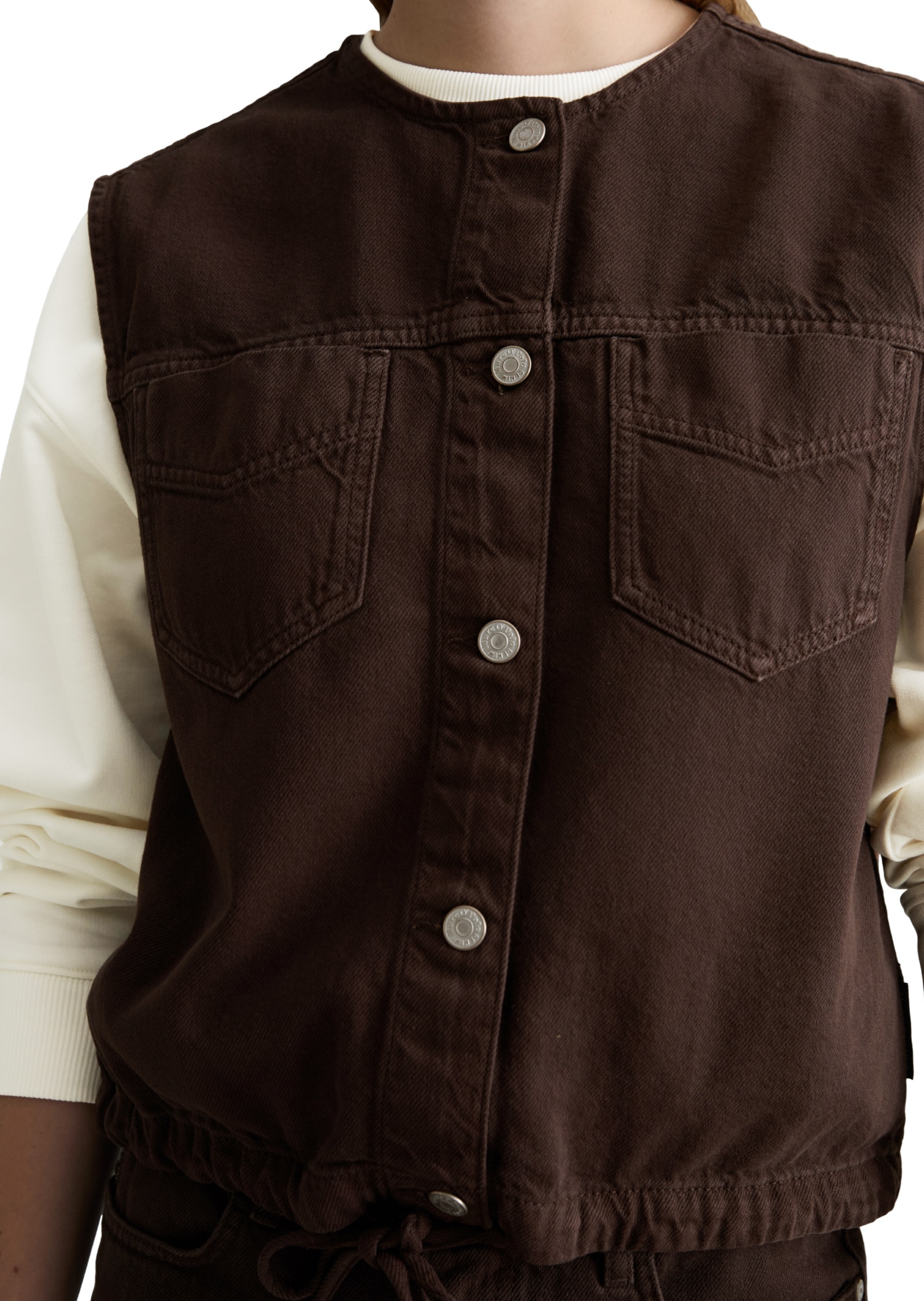 Marc O'Polo DENIM Jeansweste »aus Organic-Cotton-Lyocell-Mix«