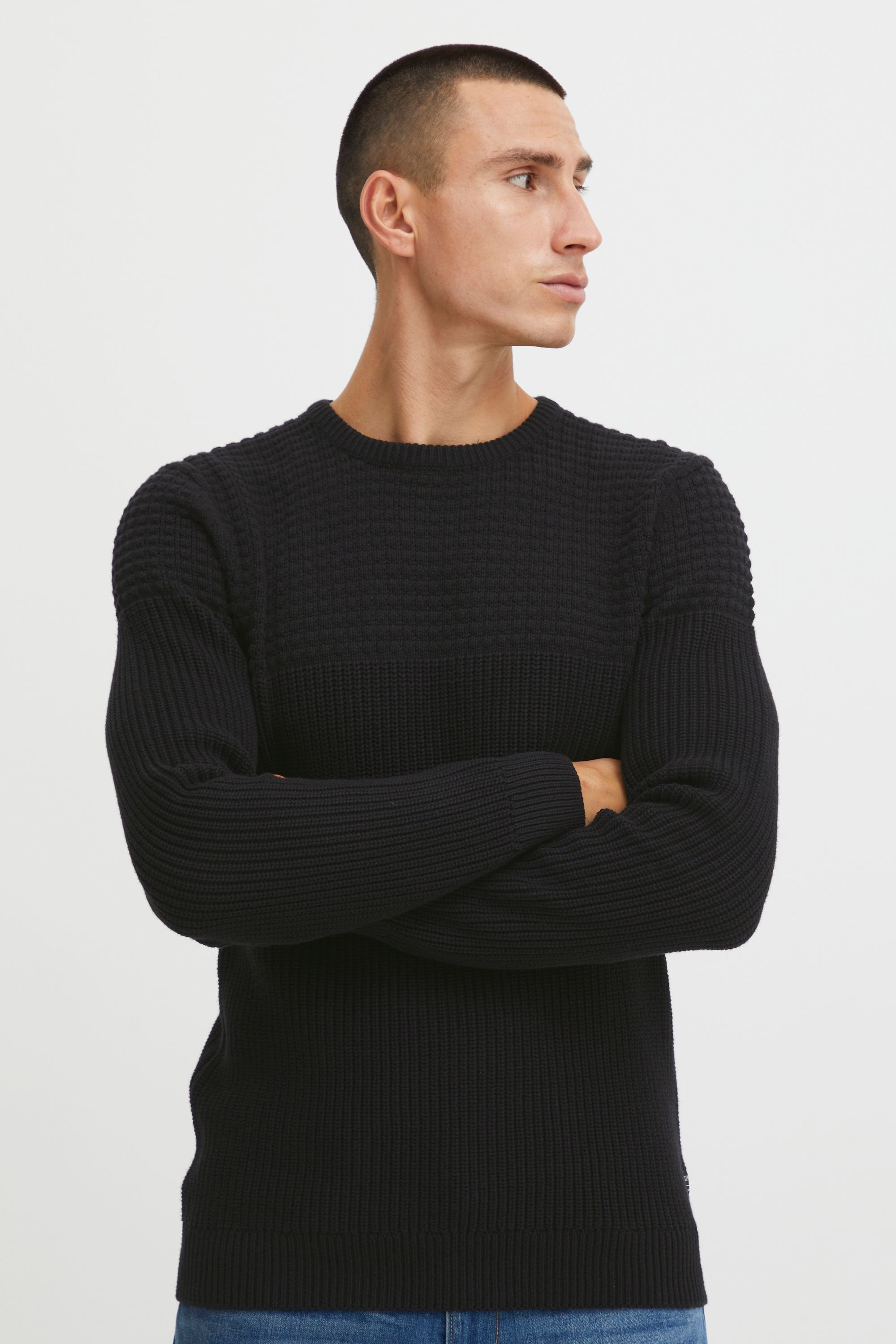 11 Project Strickfleece-Pullover "Strickpullover PRAdamus" günstig online kaufen