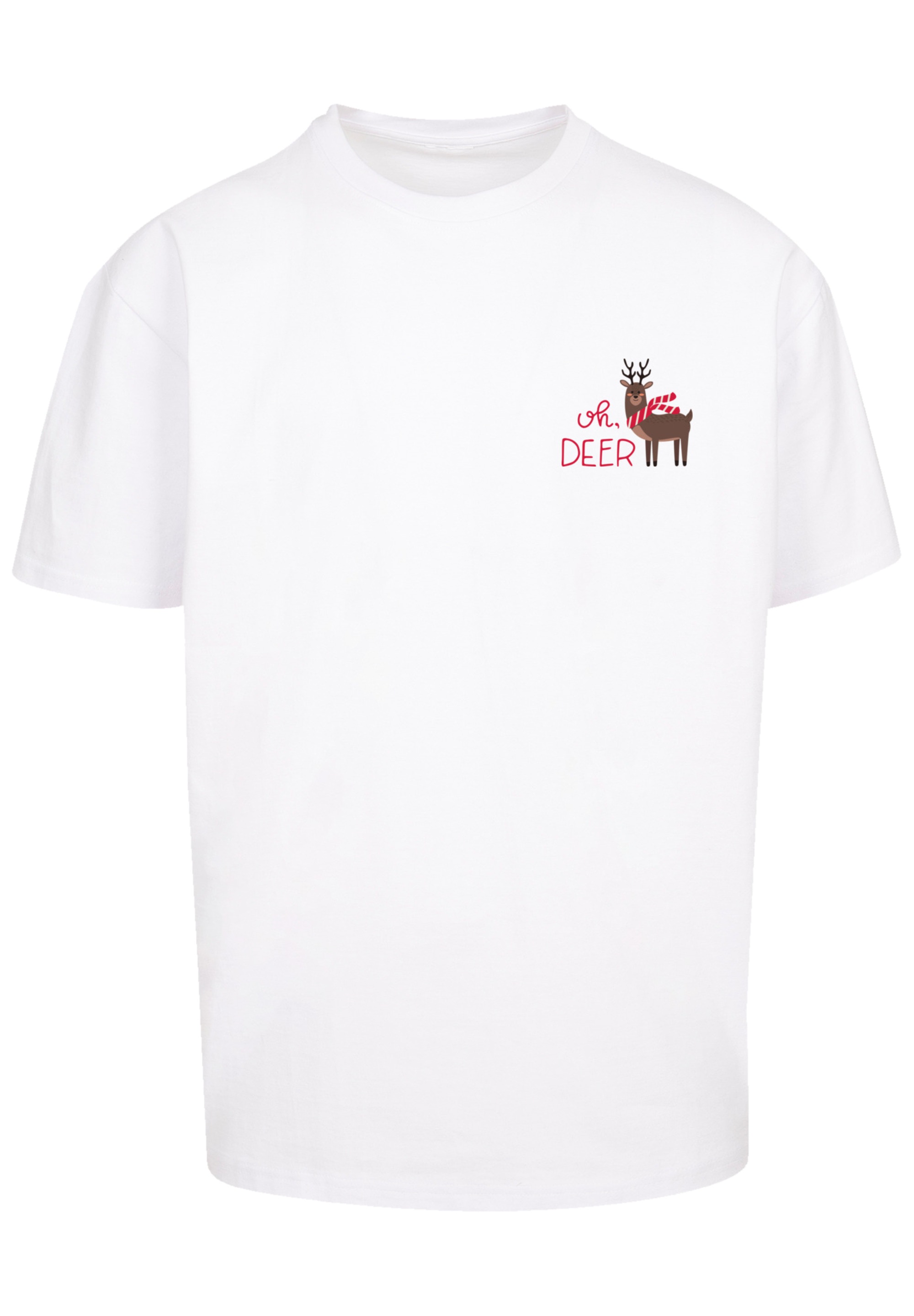 F4NT4STIC T-Shirt »Christmas Deer«, Premium Qualität, Rock-Musik, Band