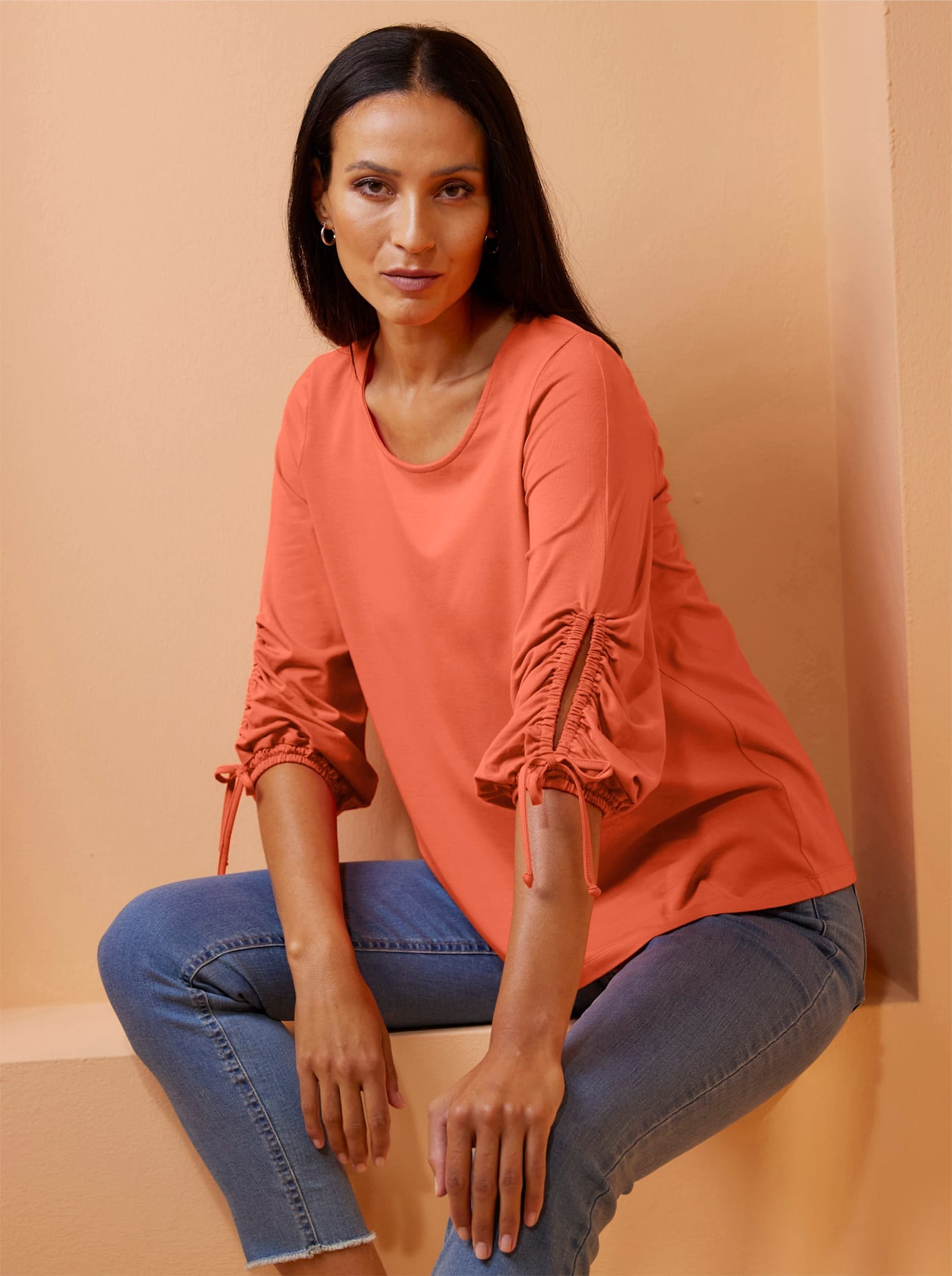 heine 3/4-Arm-Shirt "Shirt" 1 Stk. tlg. günstig online kaufen