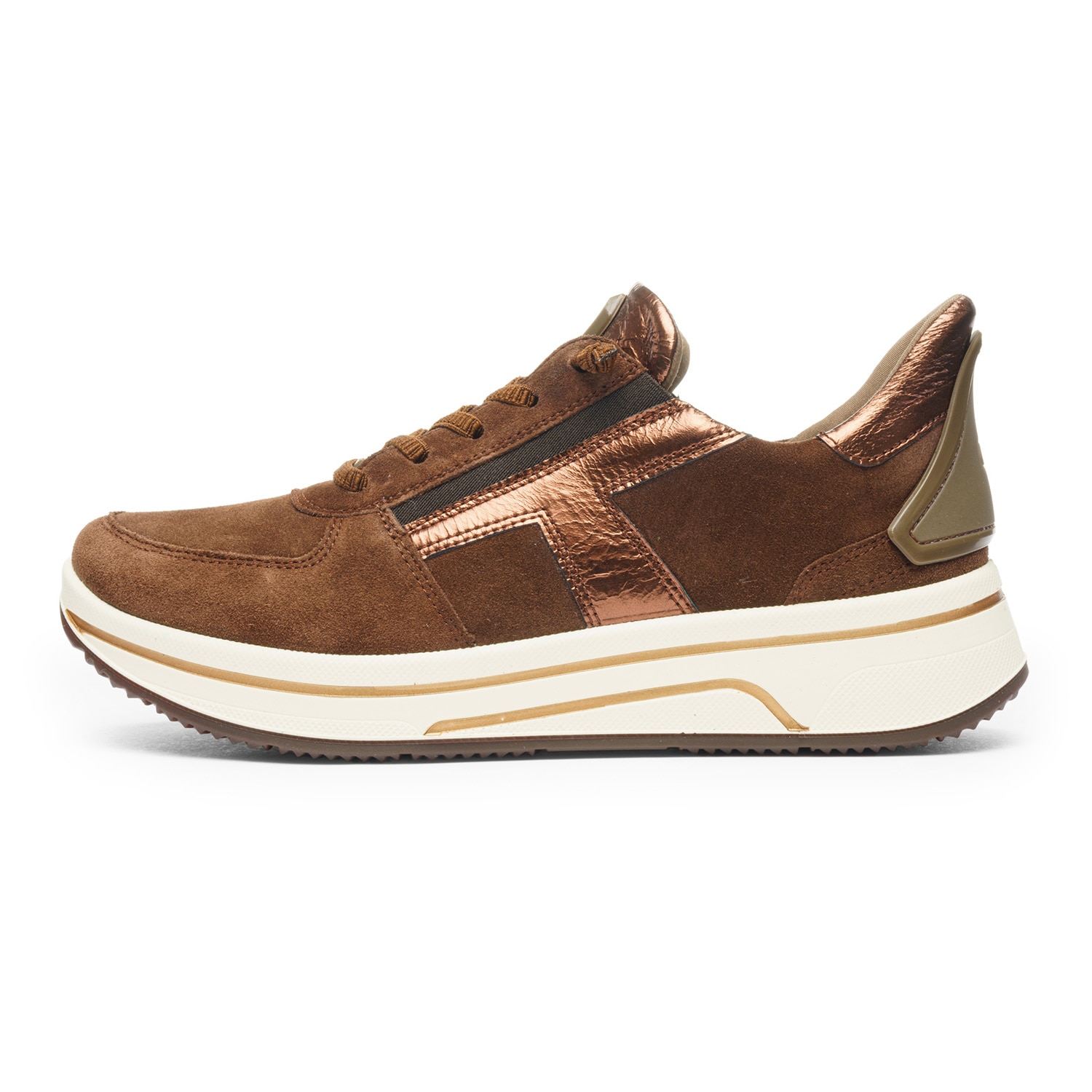 Ara Sneaker »SAPPORO«, Plateausneaker, Schnürschuh in Komfortweite H (= sehr weit)