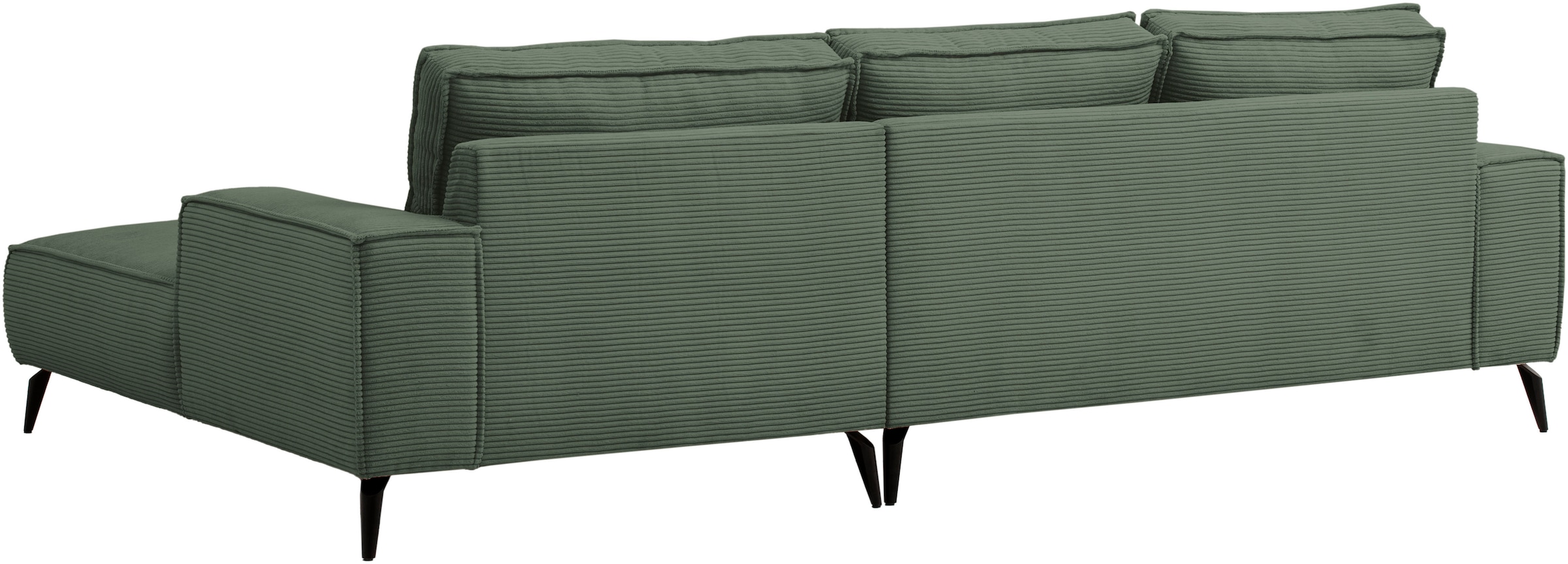 andas Sitzgruppe »TVINNU, Polsterecke L-Form, Schlaffunktion, mit Hocker«, (Set, 2 tlg.), stellbar zum Schlafsofa (Krokodilverbinder)