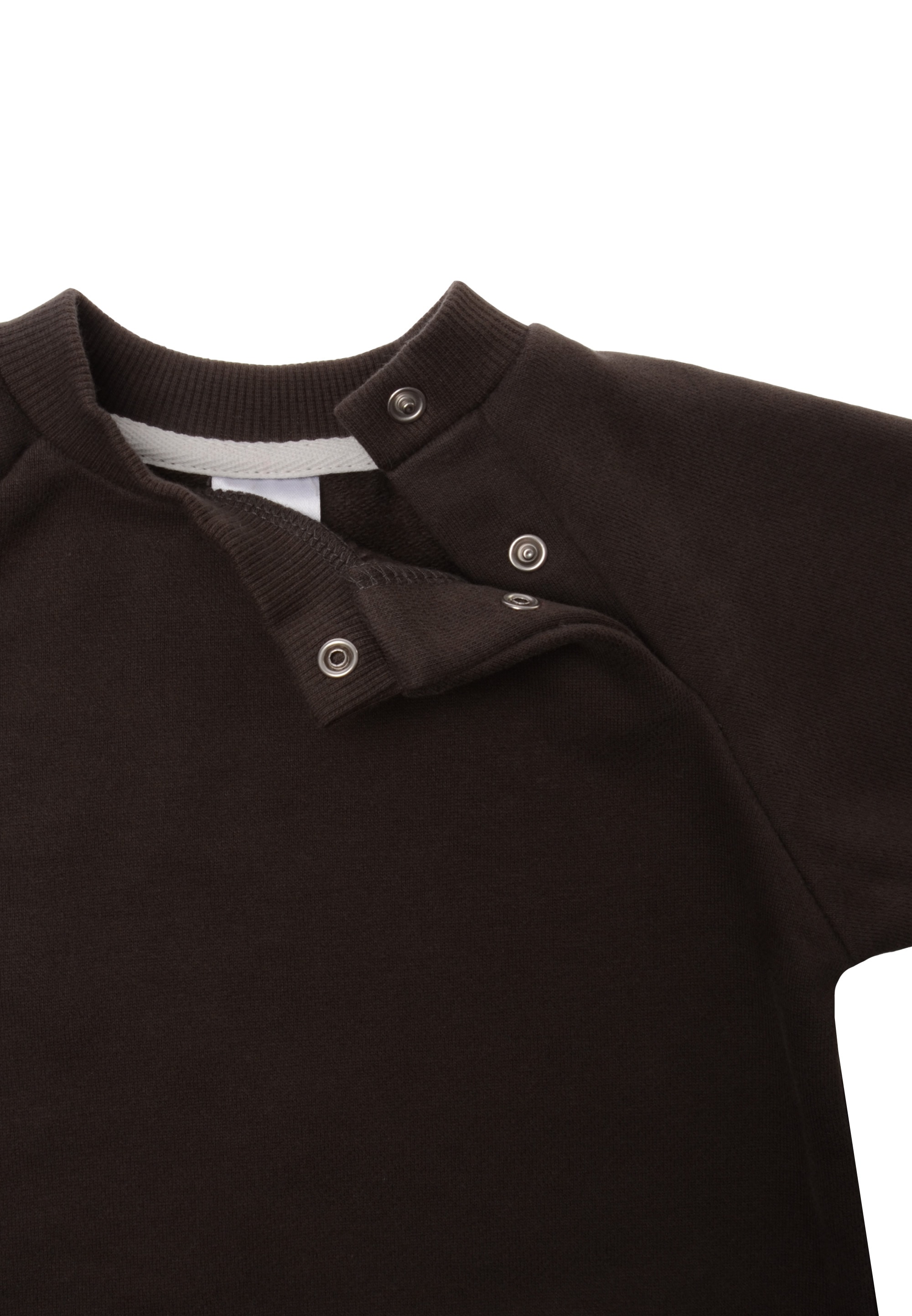 aus | mit weichem Black Material Sweatshirt, Friday Liliput Baumwolle BAUR