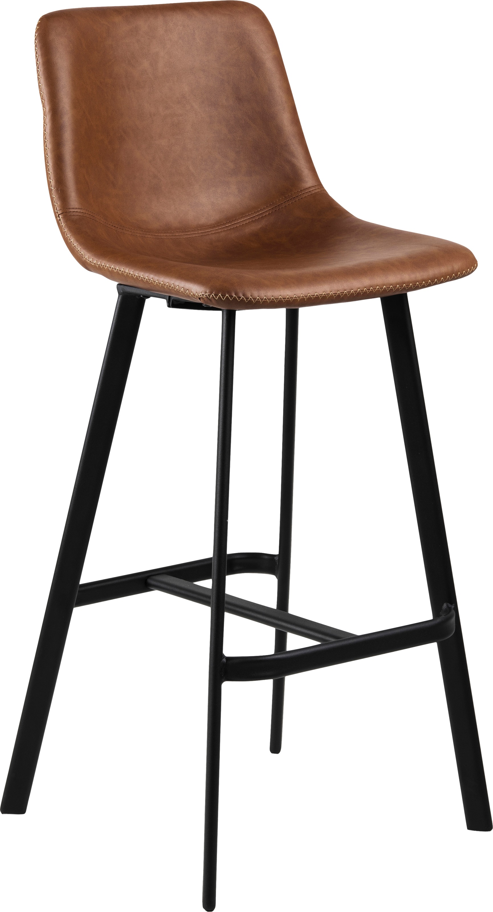 ACTONA GROUP Bistrostuhl "Ohio" (Set) 2 Stk.Sitz mit rechteckigen Stahlbein günstig online kaufen