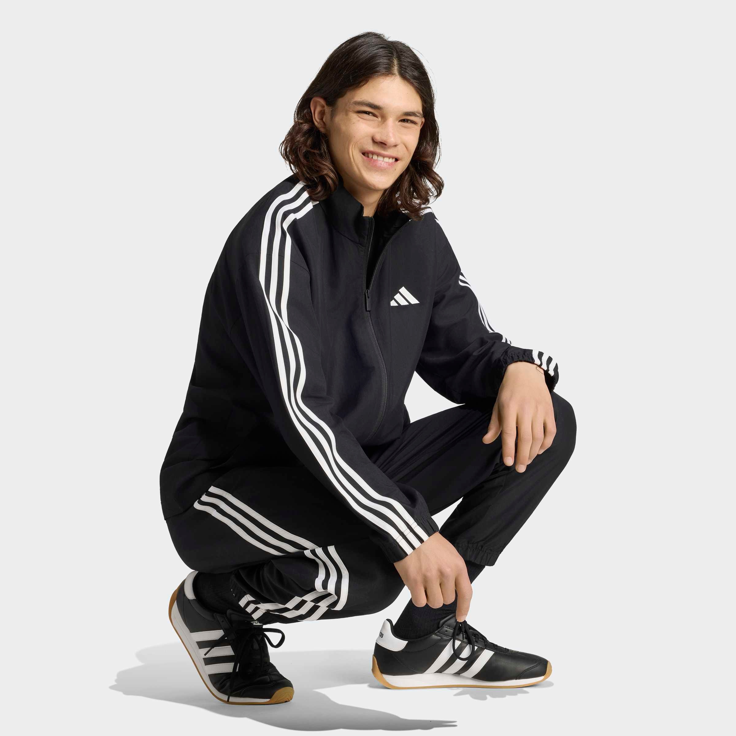 adidas Sportswear Trainingsanzug »3-STREIFEN WOVEN« 2