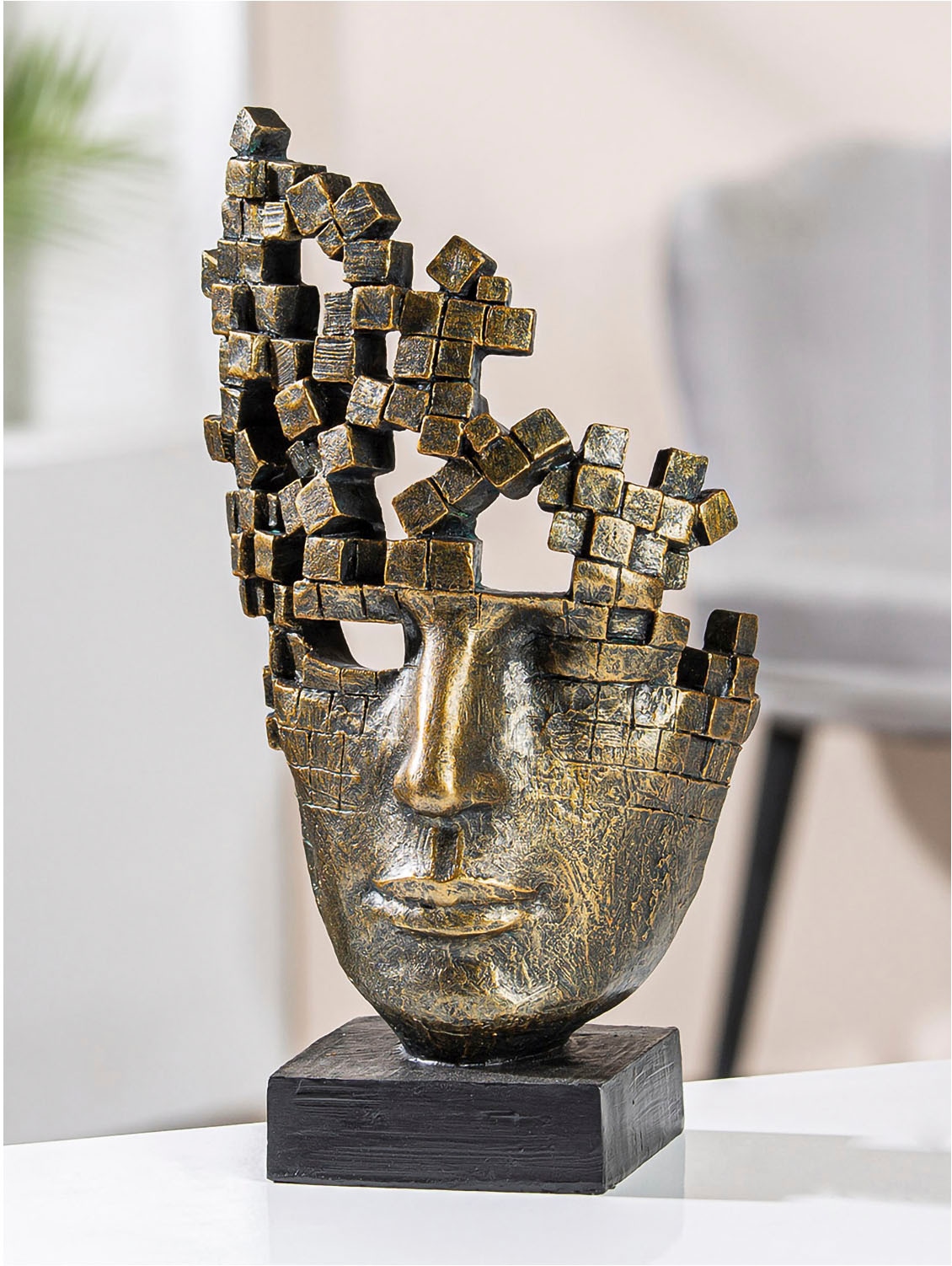 Casablanca by Gilde Dekofigur "Skulptur "Male Mask""