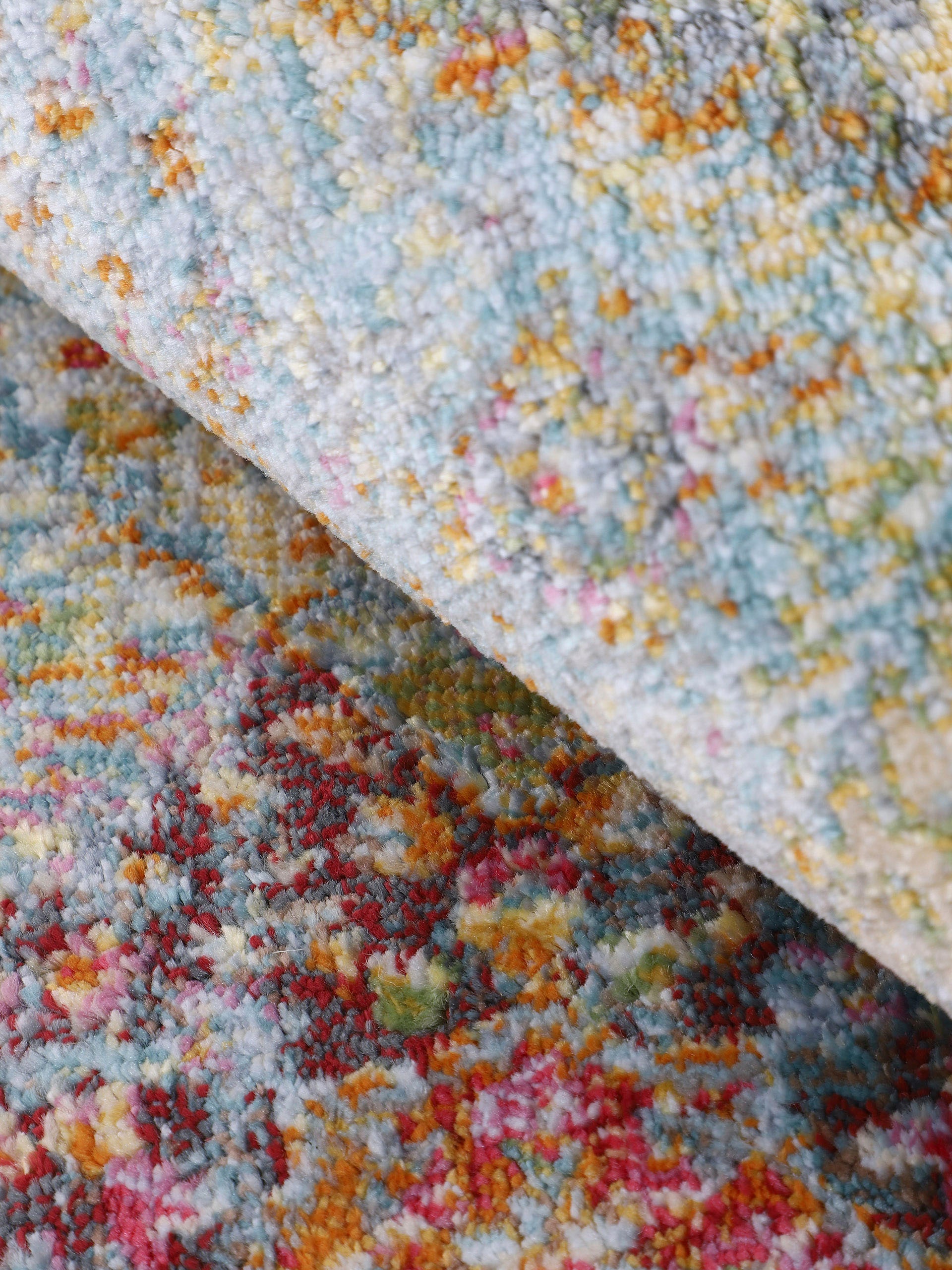 carpetfine Teppich »Harleen«, rund, 8 mm Höhe, Vintage Look, Wohnzimmer