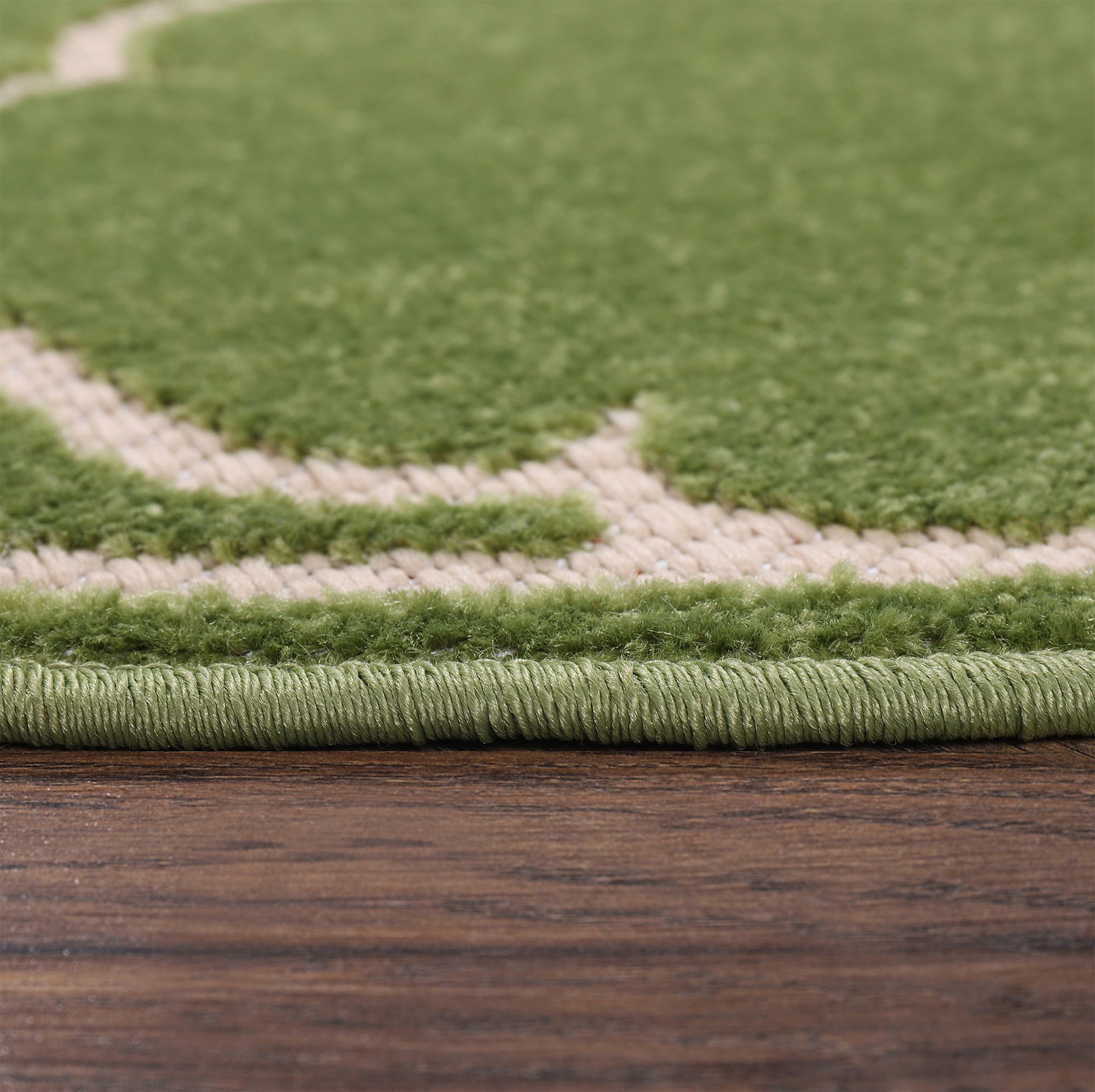 Sanat Teppich »Berlin«, rund, 6 mm Höhe, In -und Outdoor geeignet, robust und pflegeleicht