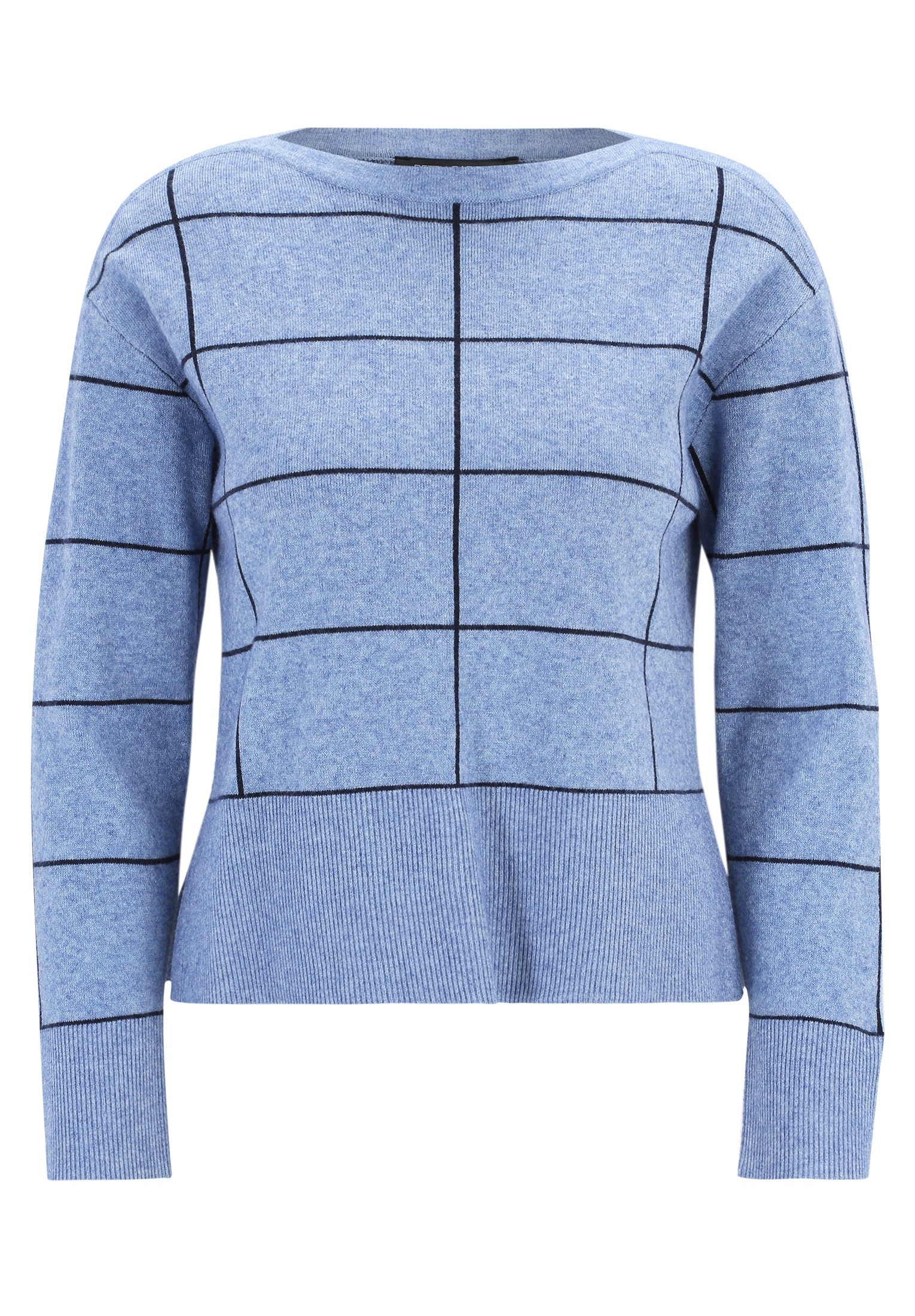 Betty Barclay Strickpullover »Betty Barclay Strickpullover langarm«, (1 tlg.), Saumschlitz