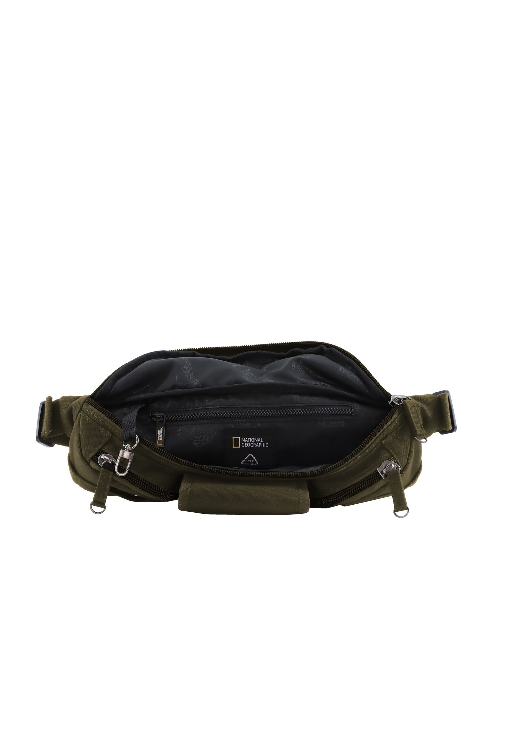 NATIONAL GEOGRAPHIC Gürteltasche »Milestone«, Hergestellt aus recycelten PET-Flaschen