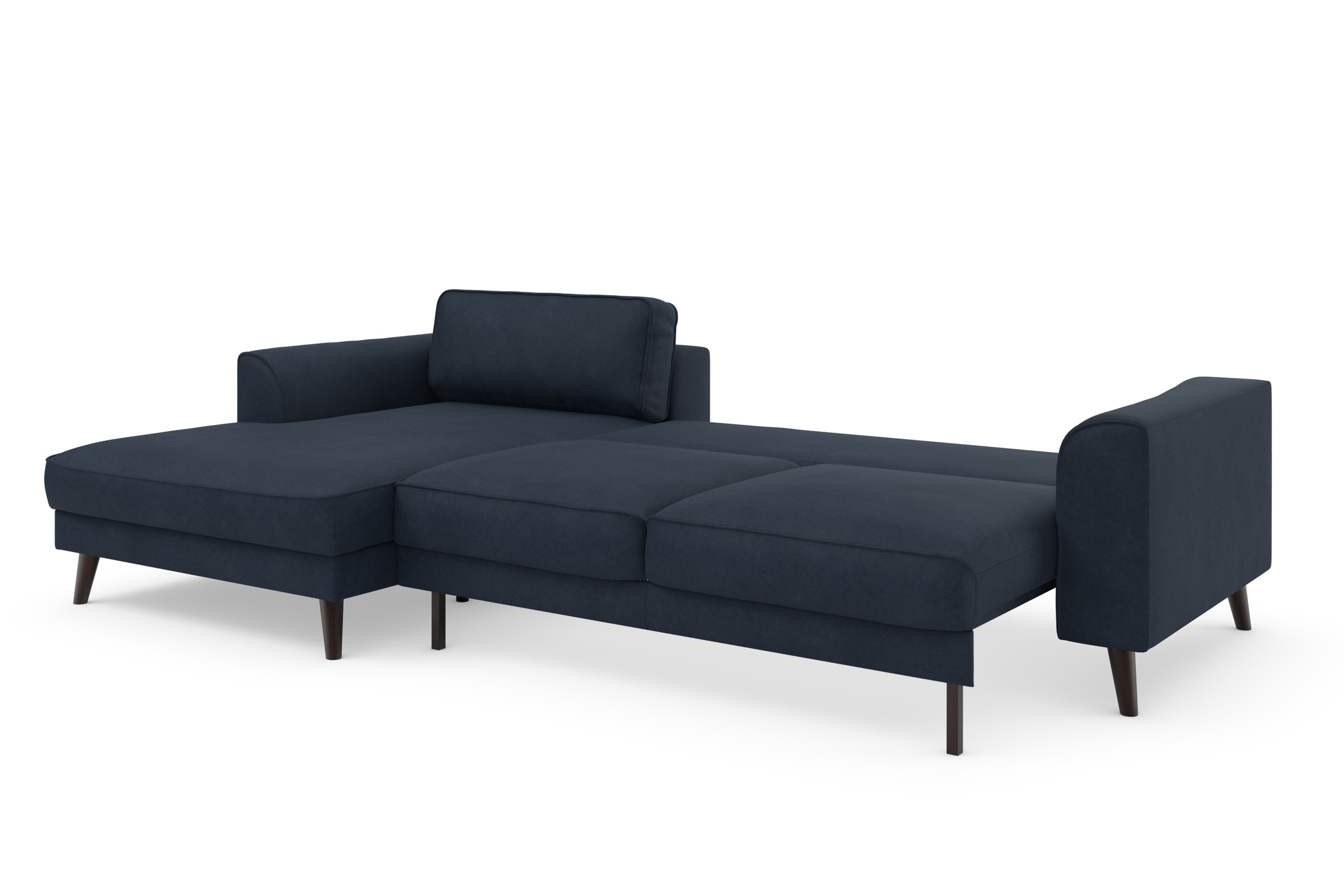 TRENDMANUFAKTUR Ecksofa »Lumber Jack, elegantes Designsofa, zeitlos modern, hoher Sitzkomfort«, wahlweise mit Bettfunktion u. Bettkasten, L-Form