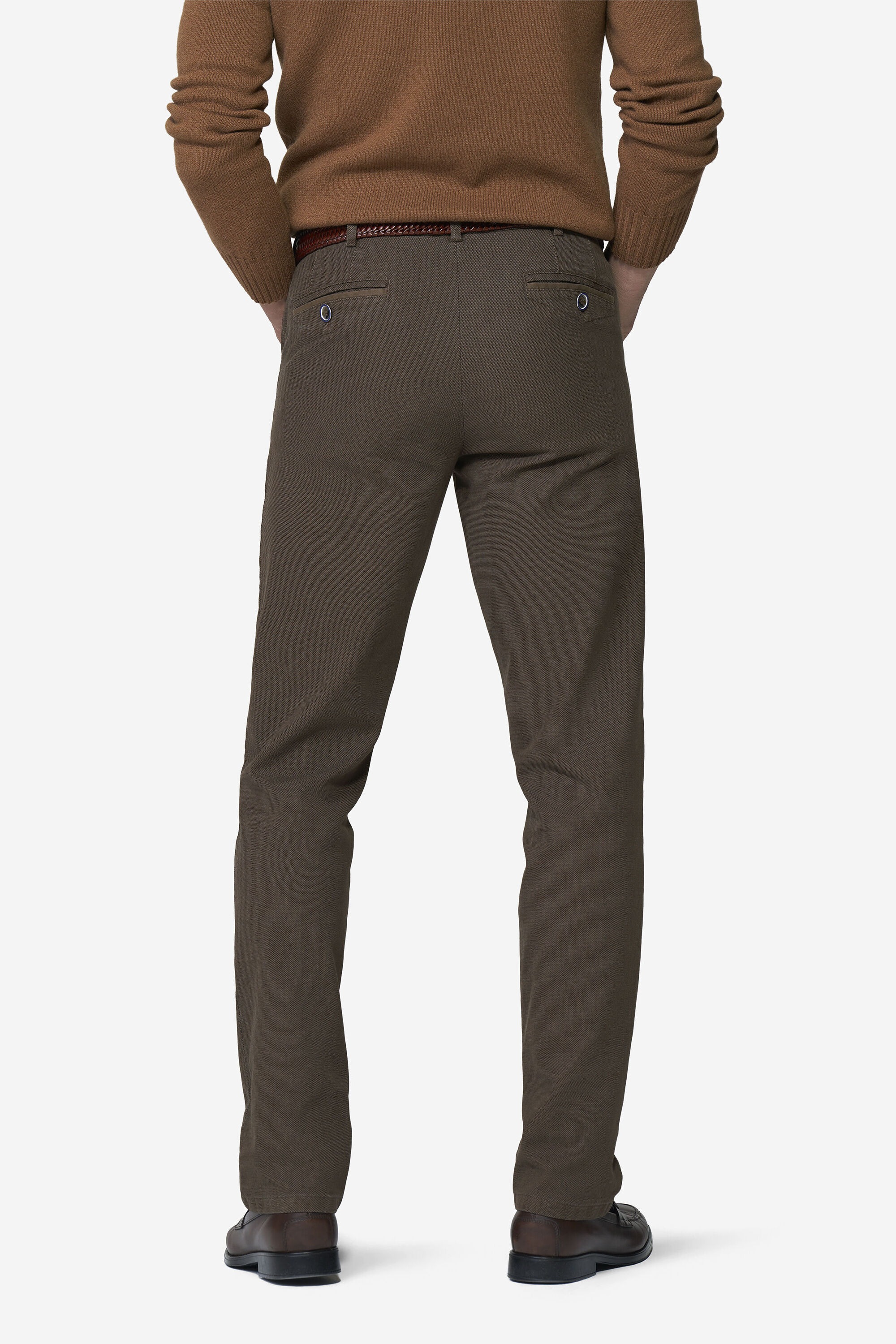 MEYER Chinos »Chicago 2-5628«  raffiniert eingearbeitete Micro Structure