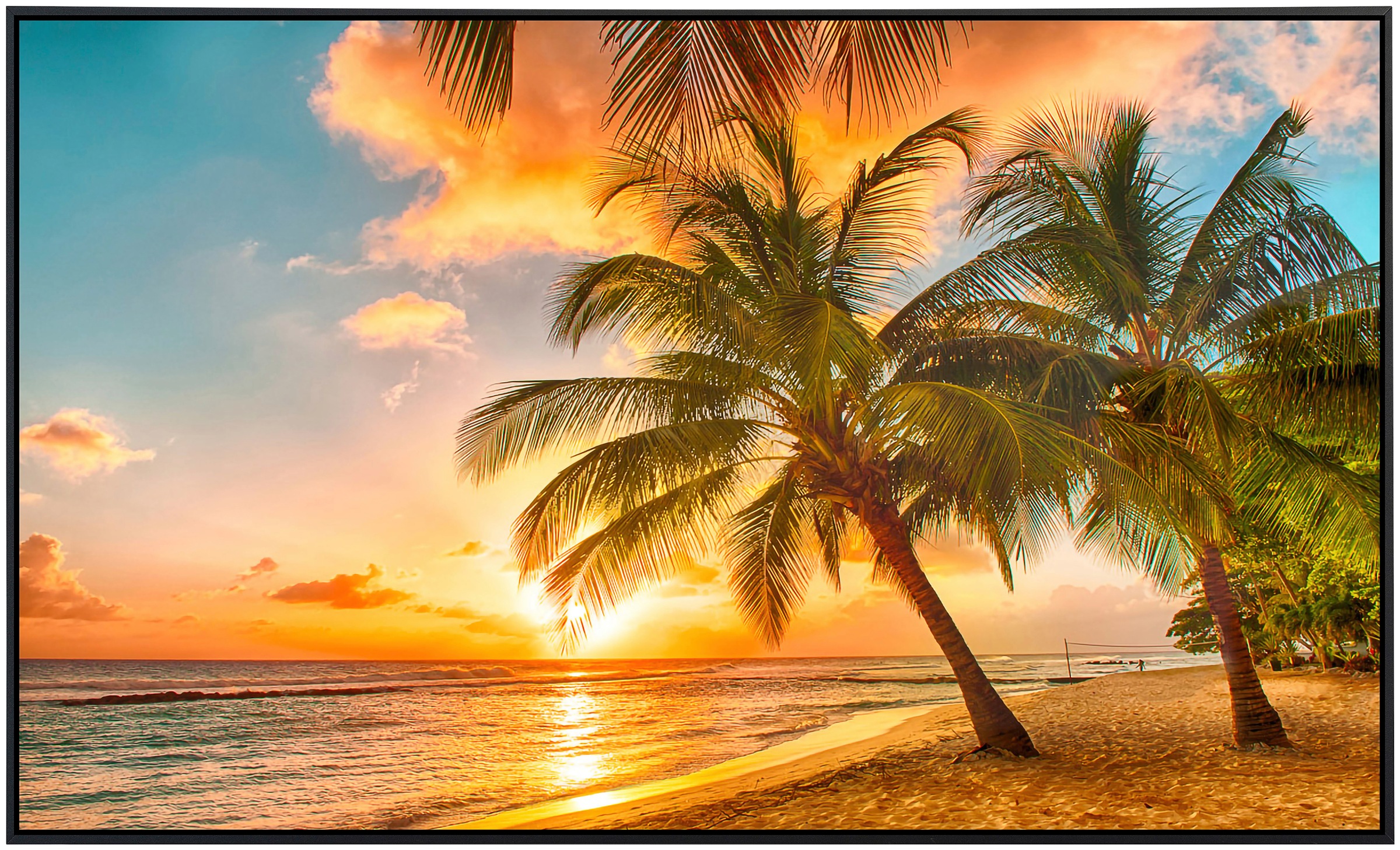 Papermoon Infrarotheizung »Barbados Palm Beach«, sehr angenehme Strahlungswärme