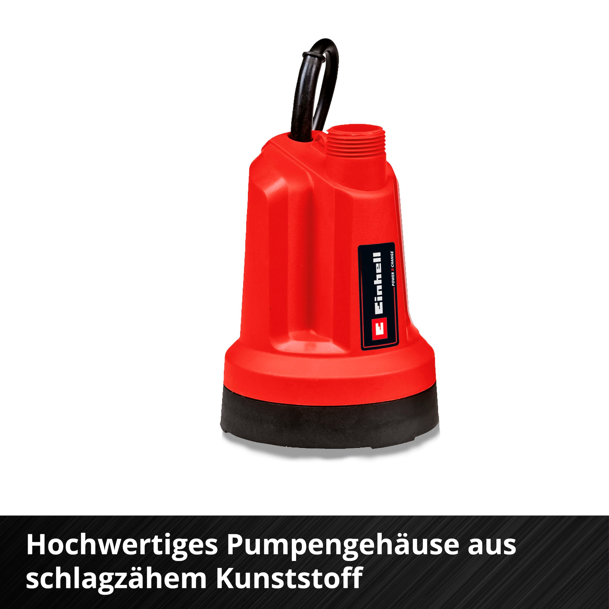 Einhell Klarwasserpumpe »GE-SP 18 Li -Solo«, 5000 l/h max. Fördermenge