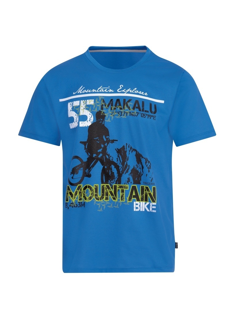 Trigema T-Shirt »TRIGEMA T-Shirt mit modischem Druckmotiv« SV8938