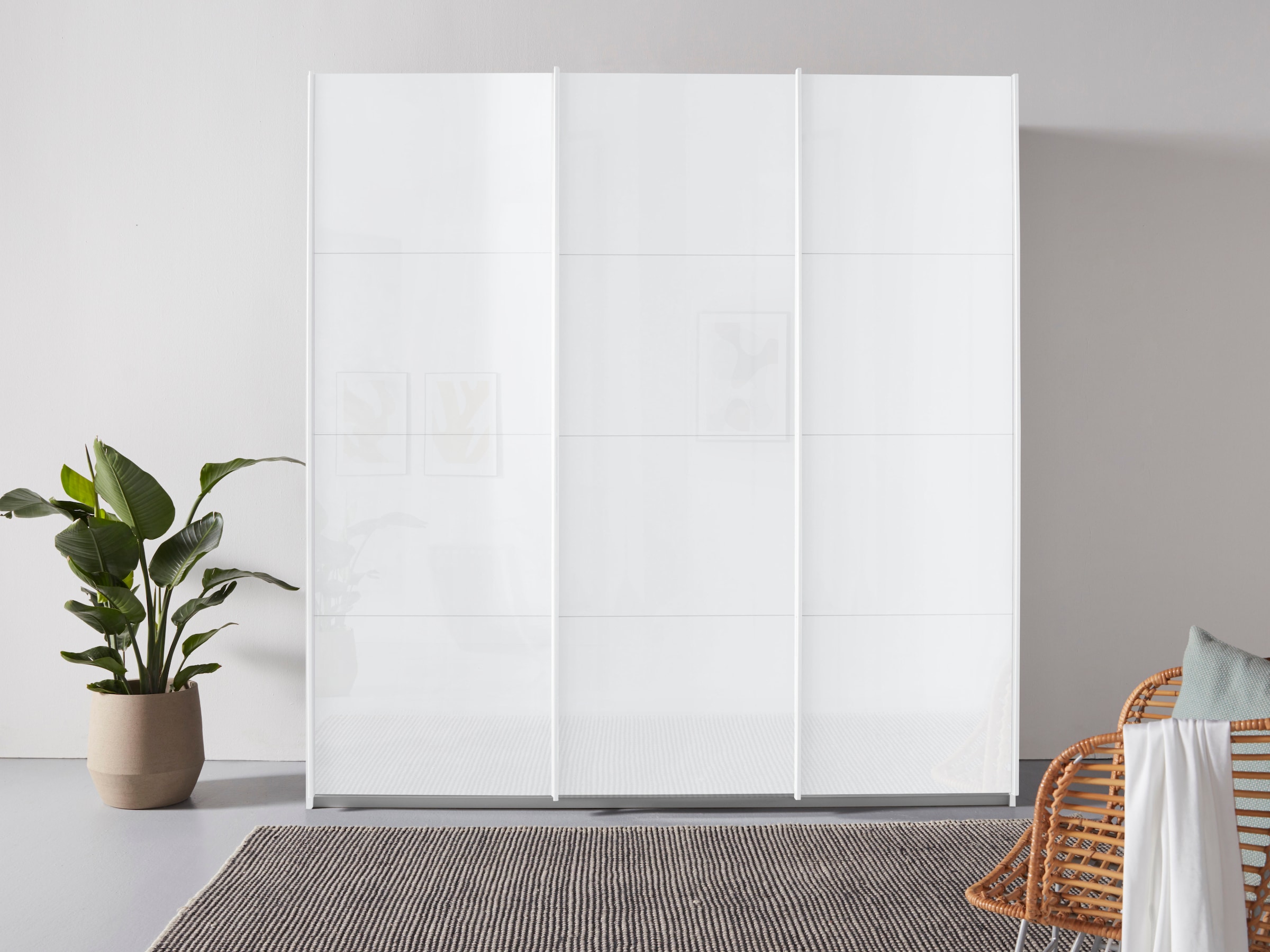 OTTO home Kleiderschrank "Mehrzweckschrank Aktenschrank Möbel Mietswohnung TOPSELLER OTELI" 3 Ausstattungen BASIC/CLASSIC/PREMIUM (inkl. SOFT-CLOSE-FUNKTION), Breiten 203/271/315/360 cm Höhen 210/229 cm MADE IN GERMANY