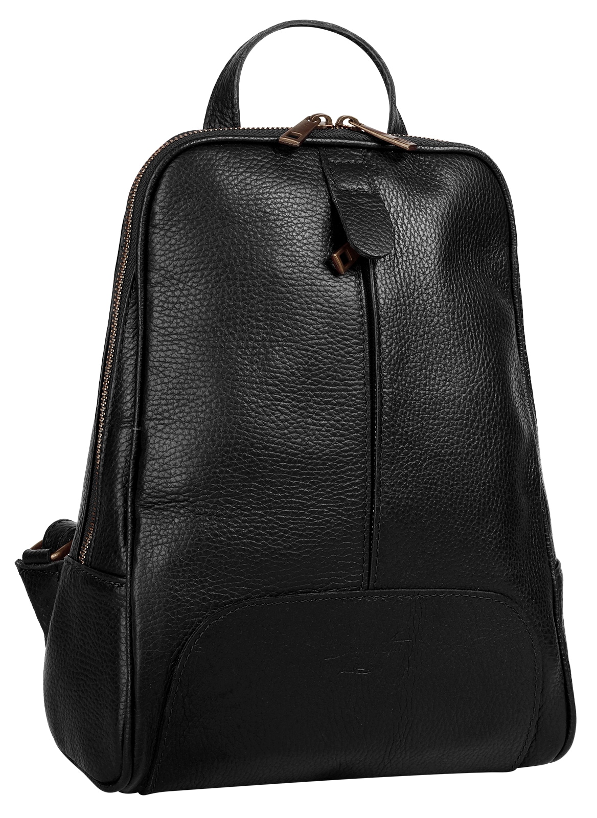 Samantha Look Cityrucksack, echt Leder, Made in Italy