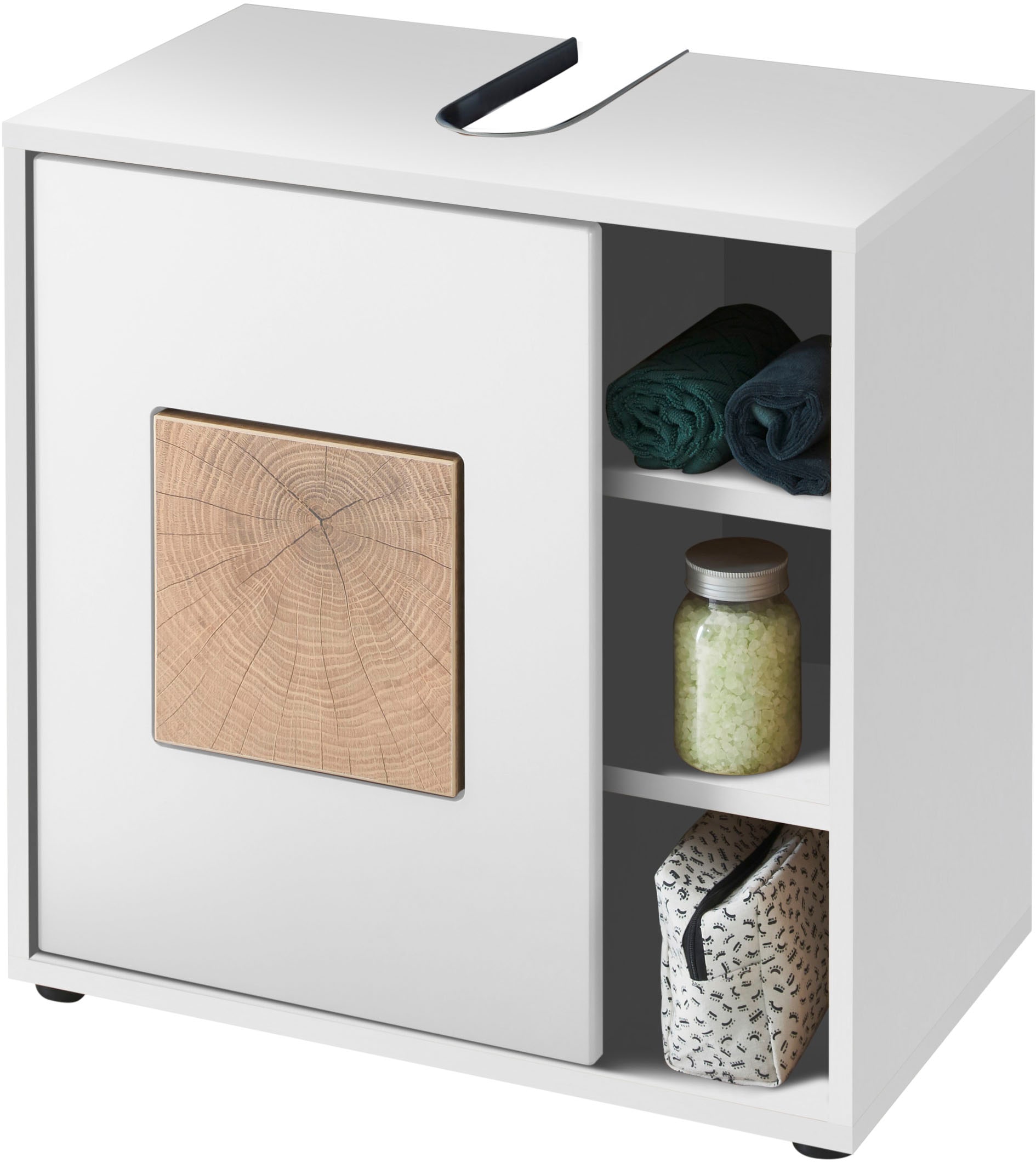 BASIC by Balculina Waschbeckenunterschrank "Este" 1 Stk. tlg. 60 cm Breite günstig online kaufen