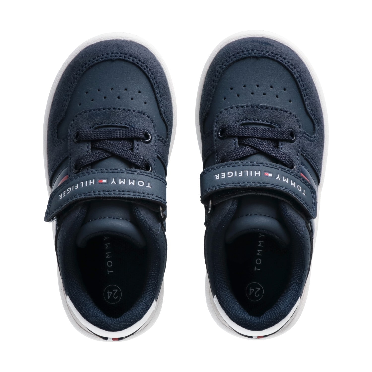 Tommy Hilfiger Sneaker, Retro Sneaker, Klettschuh mit Gummizug