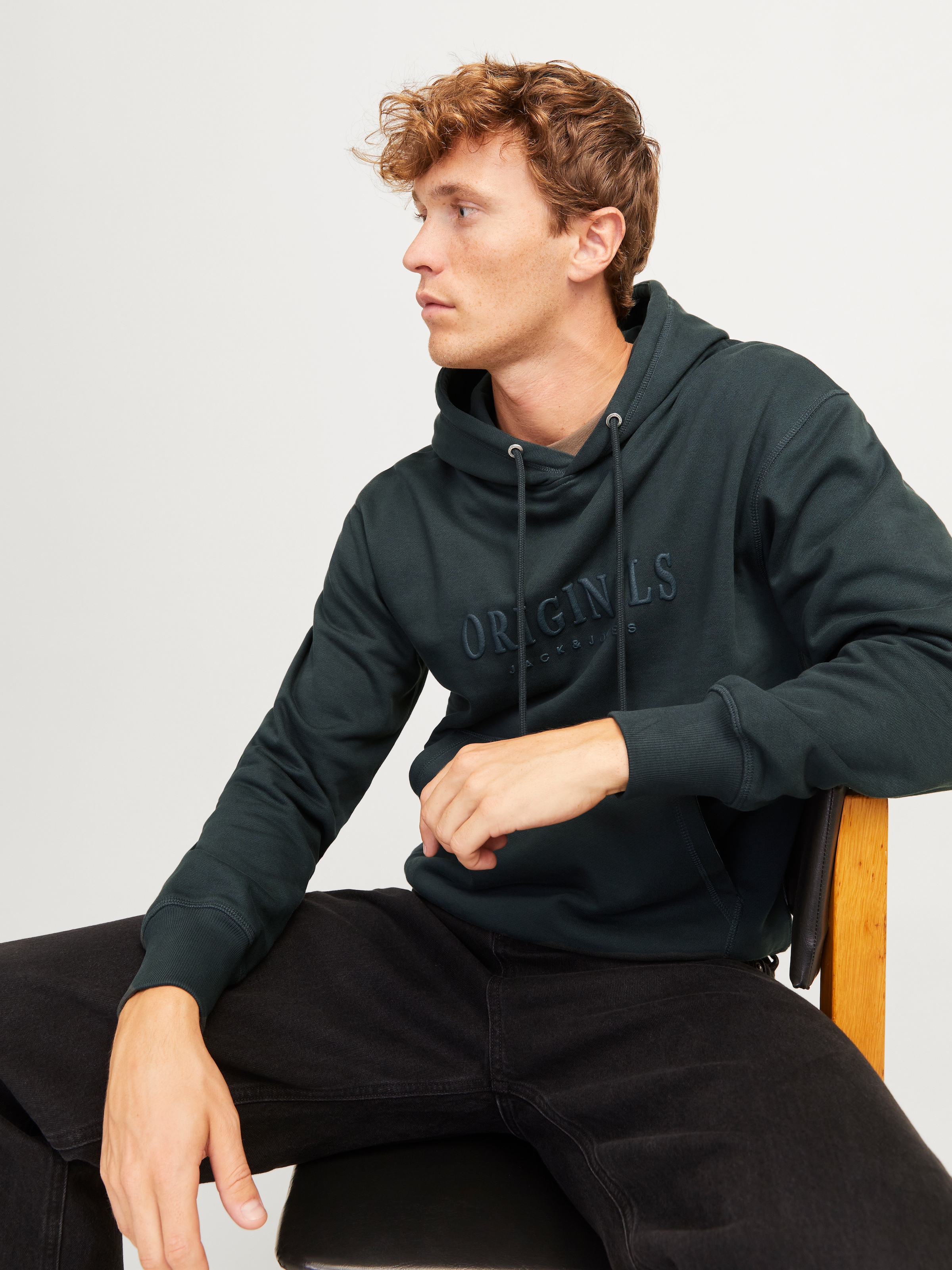 Jack & Jones Herren Hoodie Kapuzenpullover JORFREDERIKSBERG- Regular Fit günstig online kaufen