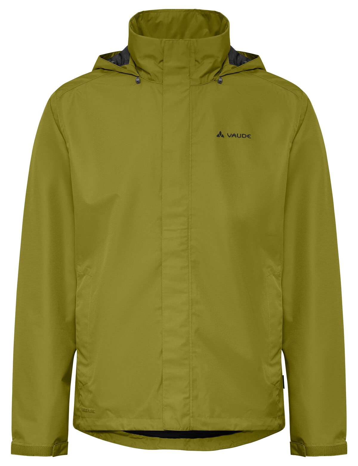 VAUDE Regenjacke »Men's Escape Light Jacket« mit Kapuze mit zwei Reißverschlusstaschen, atmungsaktiv, schnell trocknend