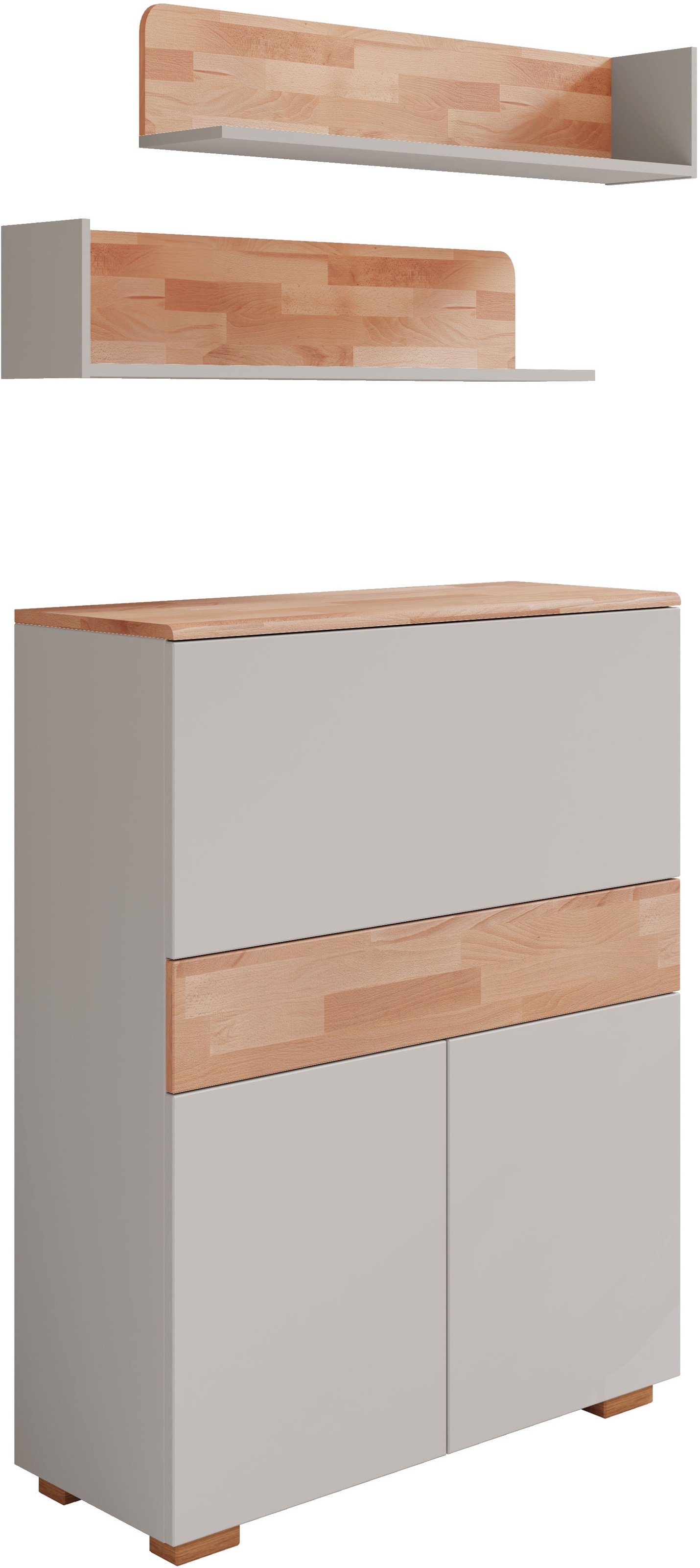 OTTO home Büromöbel-Set Set, Set: Sekretär, 2 Wandregale, 3 Stk. tlg. Multi günstig online kaufen