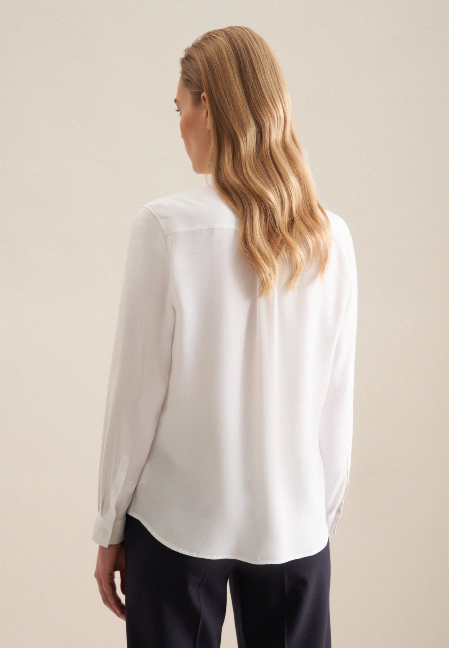 seidensticker Hemdbluse, 1/1 Uni günstig online kaufen