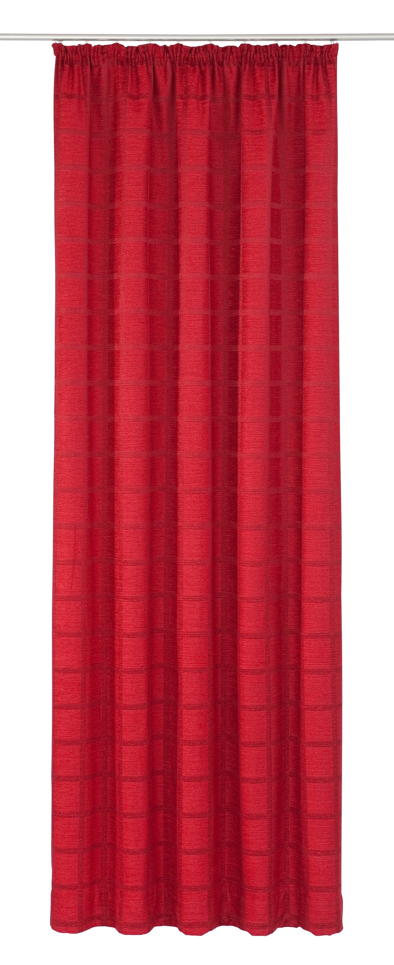 Wirth Vorhang "Toco-Karo" Kräuselband 1 Stk. tlg. günstig online kaufen