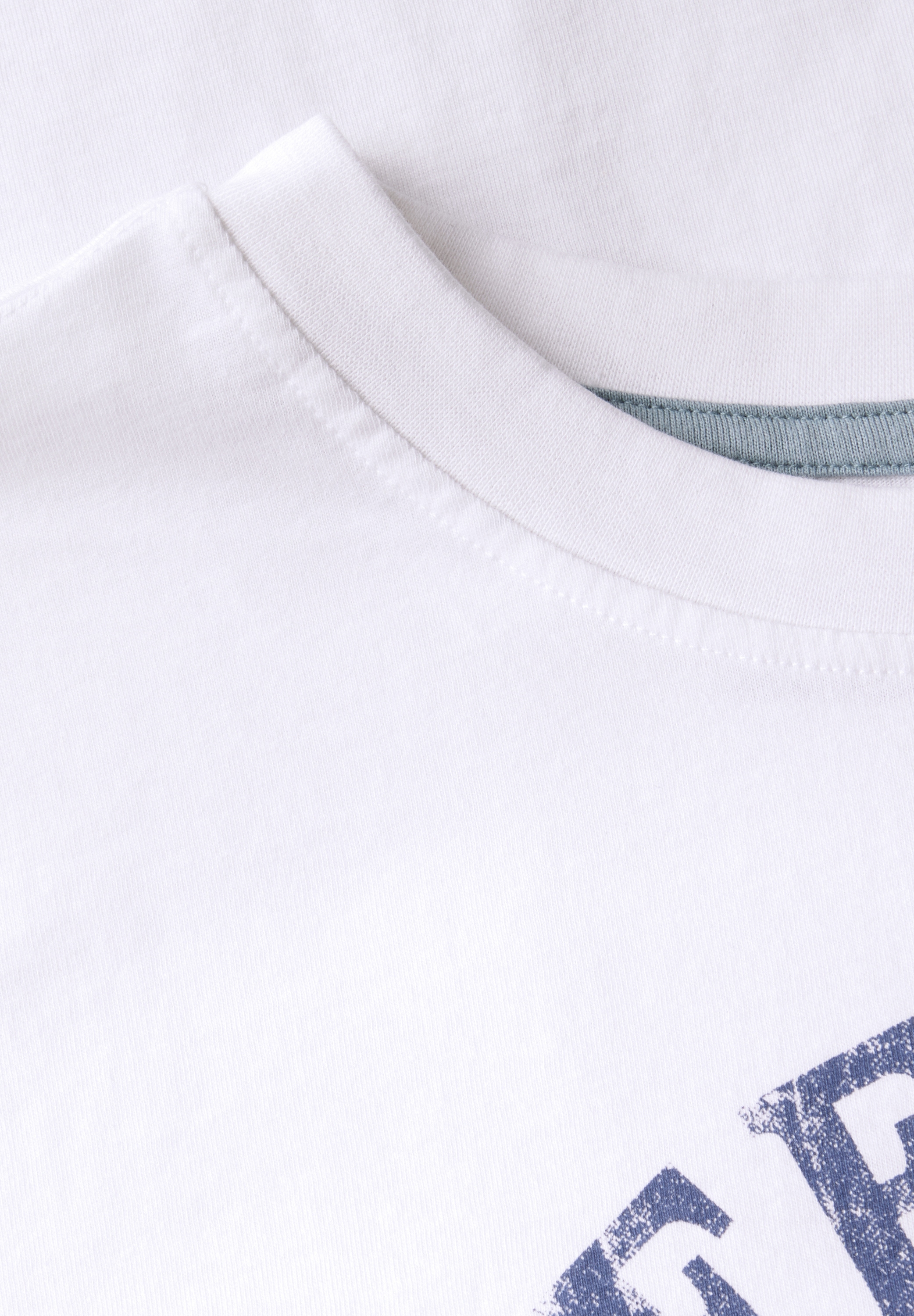 STREET ONE MEN T-Shirt, mit Rundhalsausschnitt