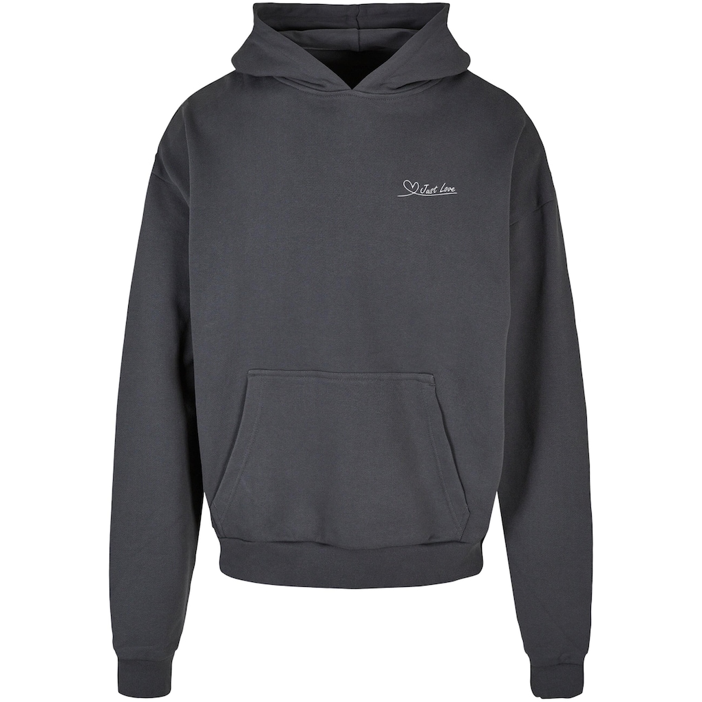 Merchcode Kapuzensweatshirt »Merchcode Herren Just love Ultra Heavy Hoody«, (1 tlg.)