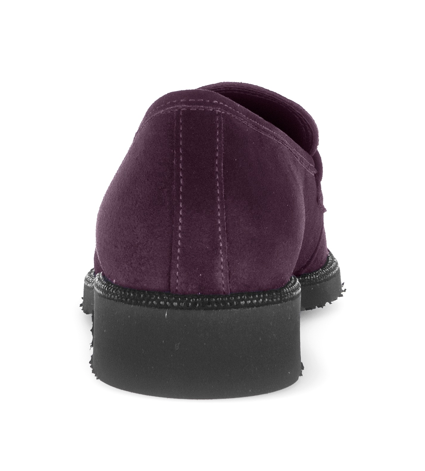 Gabor Loafer, Blockabsatz, Sipper, Businessschuh mit Schucksteinen am Sohlenrand