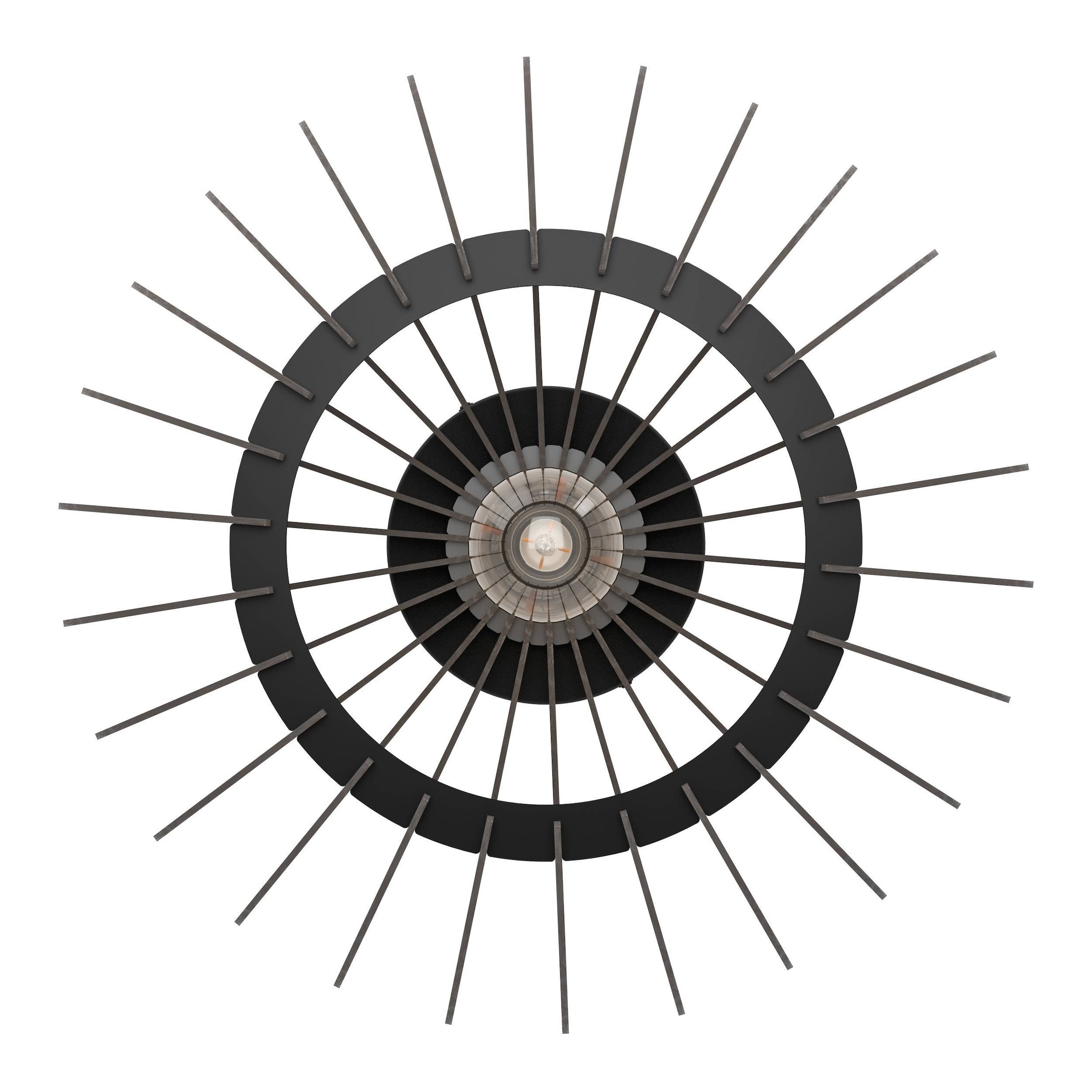 EGLO Deckenleuchte »Cossano Deckenlampe, Vintage, Retro, Japandi,  E27, Flurlampe, Lampe« E27 1 Stk.