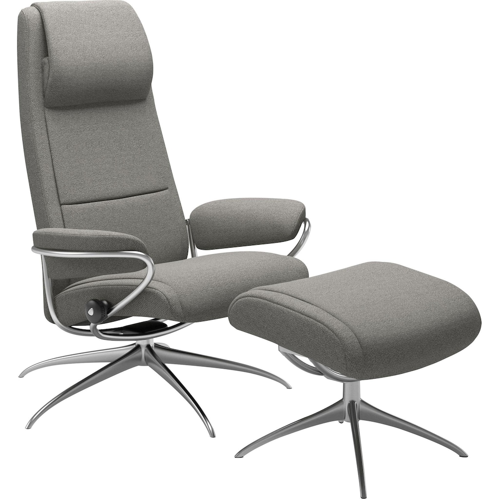 Stressless® Relaxsessel »Paris«, (Set, Relaxsessel mit Hocker)