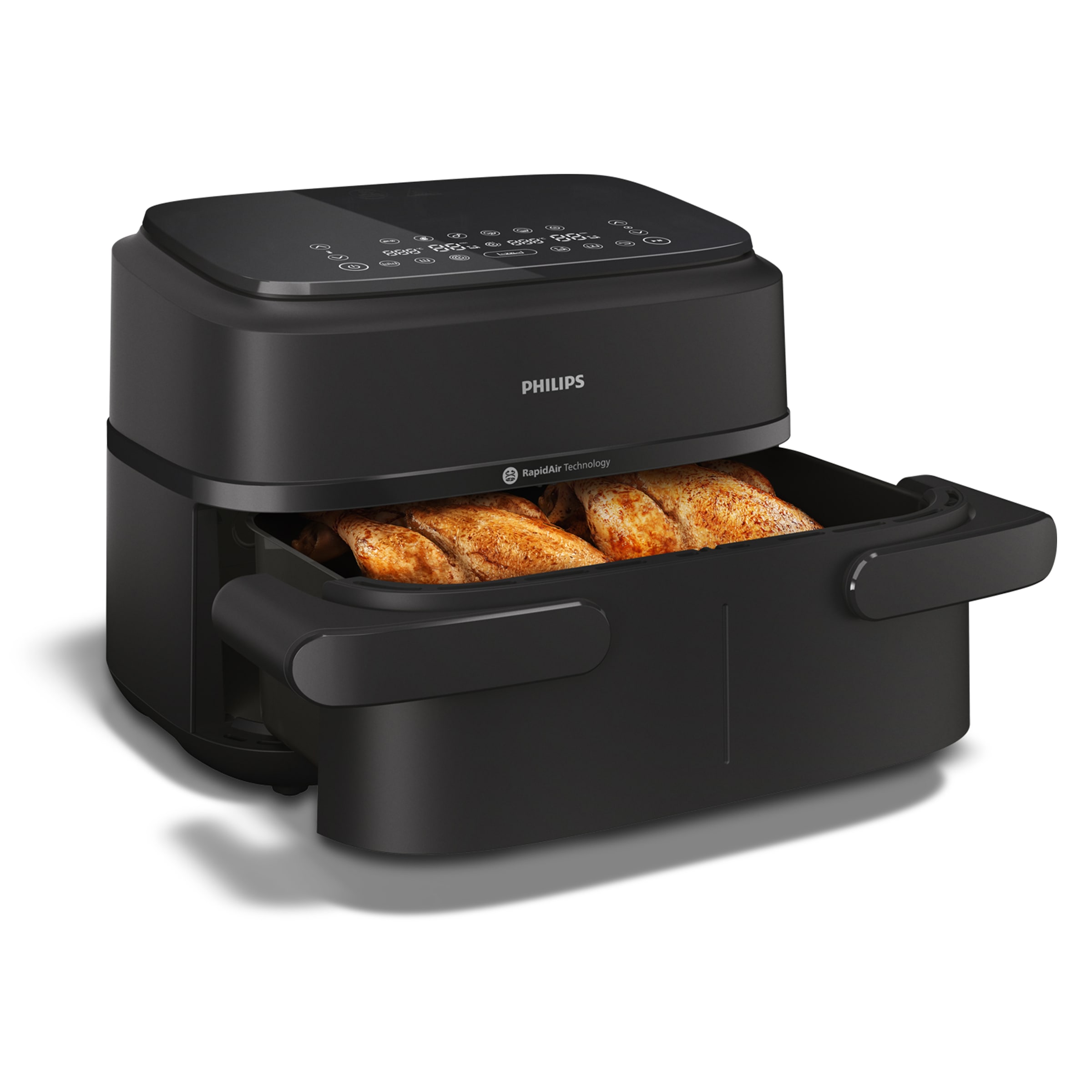 Philips Heißluftfritteuse "Airfryer 1000 Flexible Basket NA150/00, zwei Kör günstig online kaufen