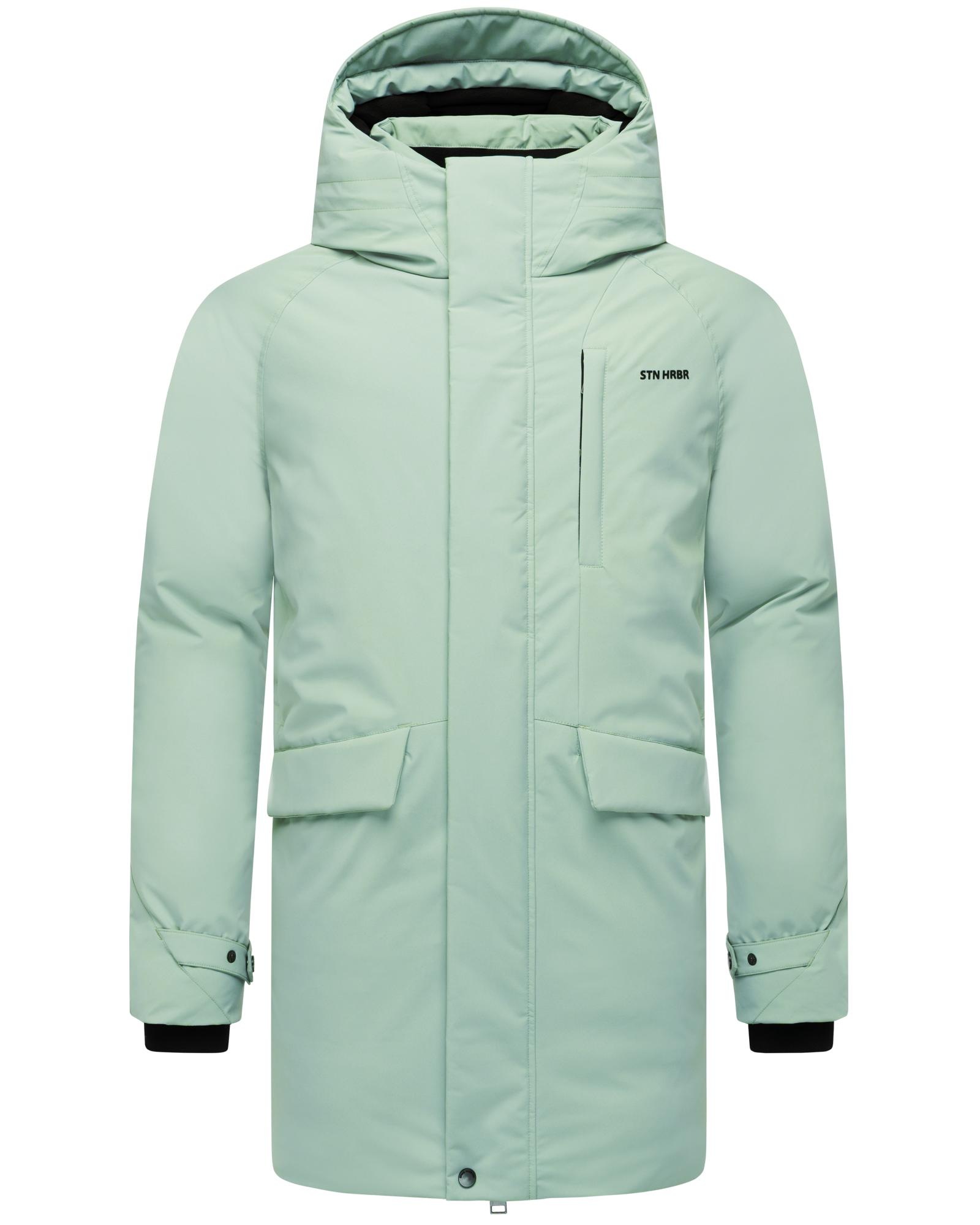 STONE HARBOUR Herren Wintermantel "Emriis XX"hellgrün, Basic, Gr. XL, Obermaterial: 100% Polyester; Innenfutter: 100% Polyester; Wattierung: 100%