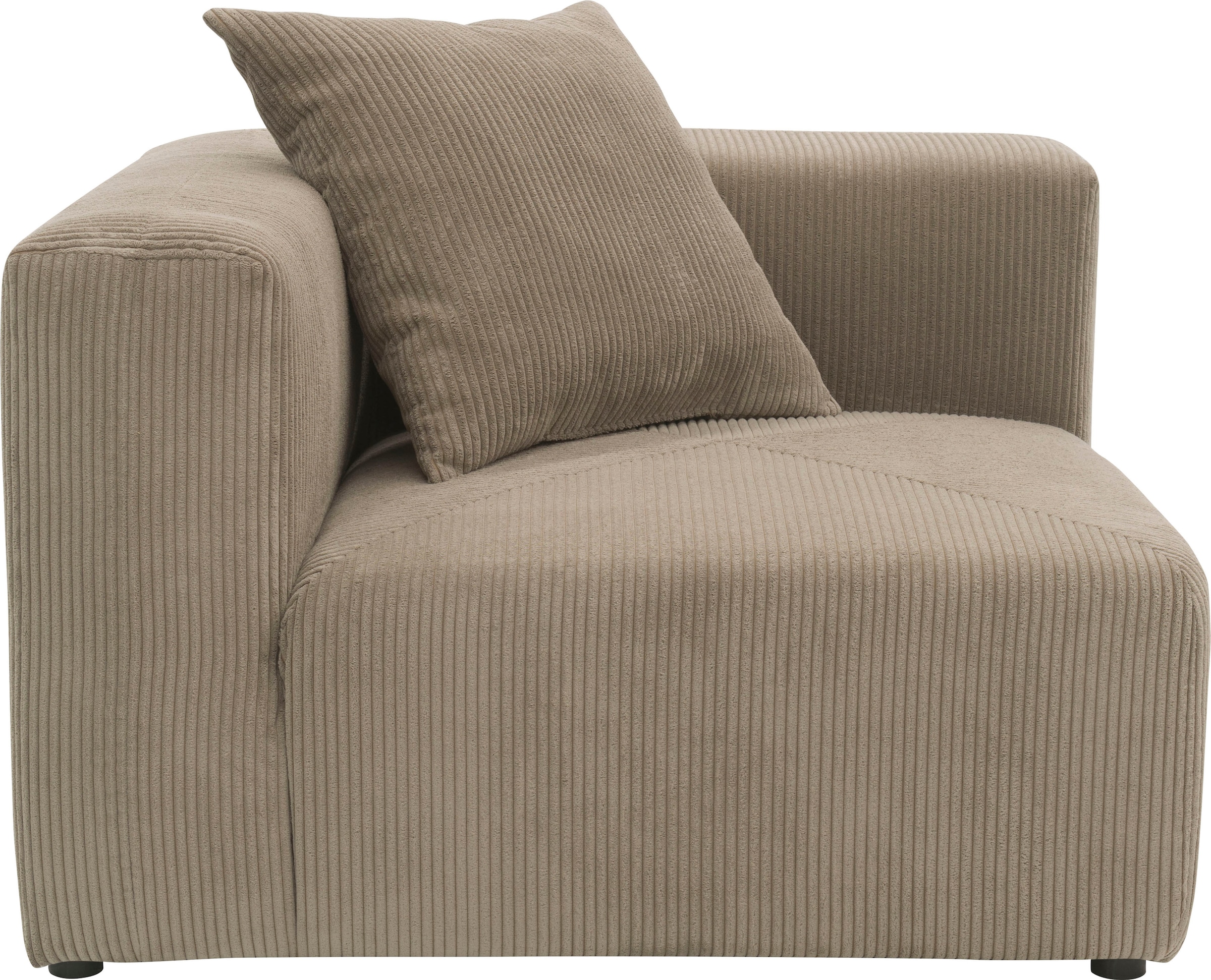 Sofa-Eckelement BAUR »Gerrid«, einzeln stellbar auch | Modul-Eckelement, RAUM.ID Cord-Bezug,