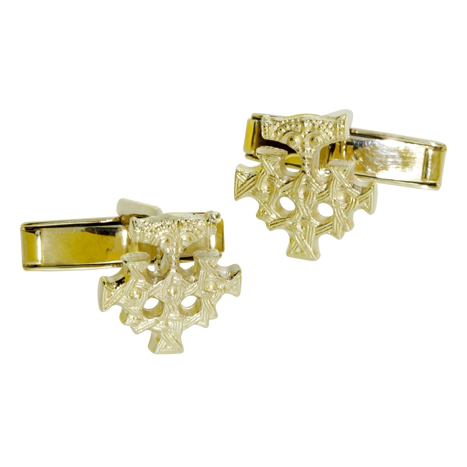 OSTSEE-SCHMUCK Herren Manschettenknöpfe "Ostsee-Schmuck Manschettenknöpfe Hiddensee", gelb, Silber 925 (Sterlingsilber), Manschettenknöpfe