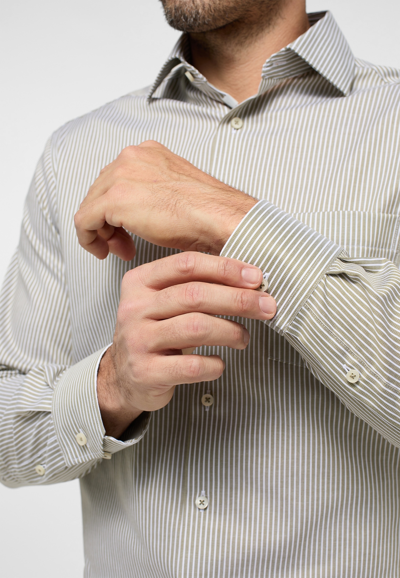 Eterna Langarmhemd »MODERN FIT« NON IRON (bügelfrei)