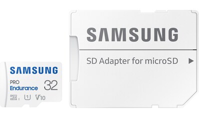 Samsung Speicherkarte »microSD PRO Endurance«, (Class 10 100 MB/s Lesegeschwindigkeit) kaufen