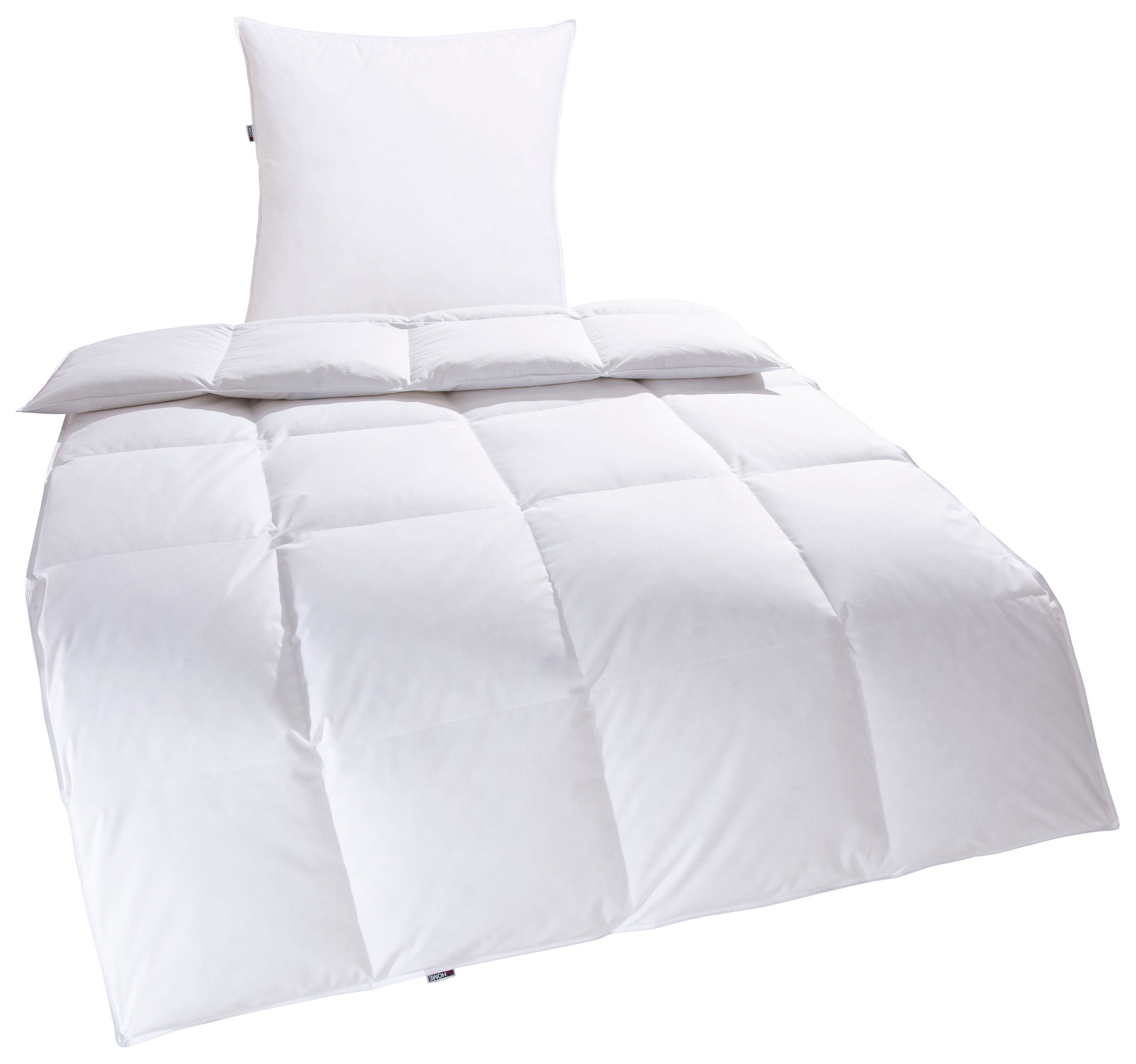 my home Federbettdecke + Kopfkissen "Irah Bettdecke 135x200 cm, 155x220 cm" günstig online kaufen